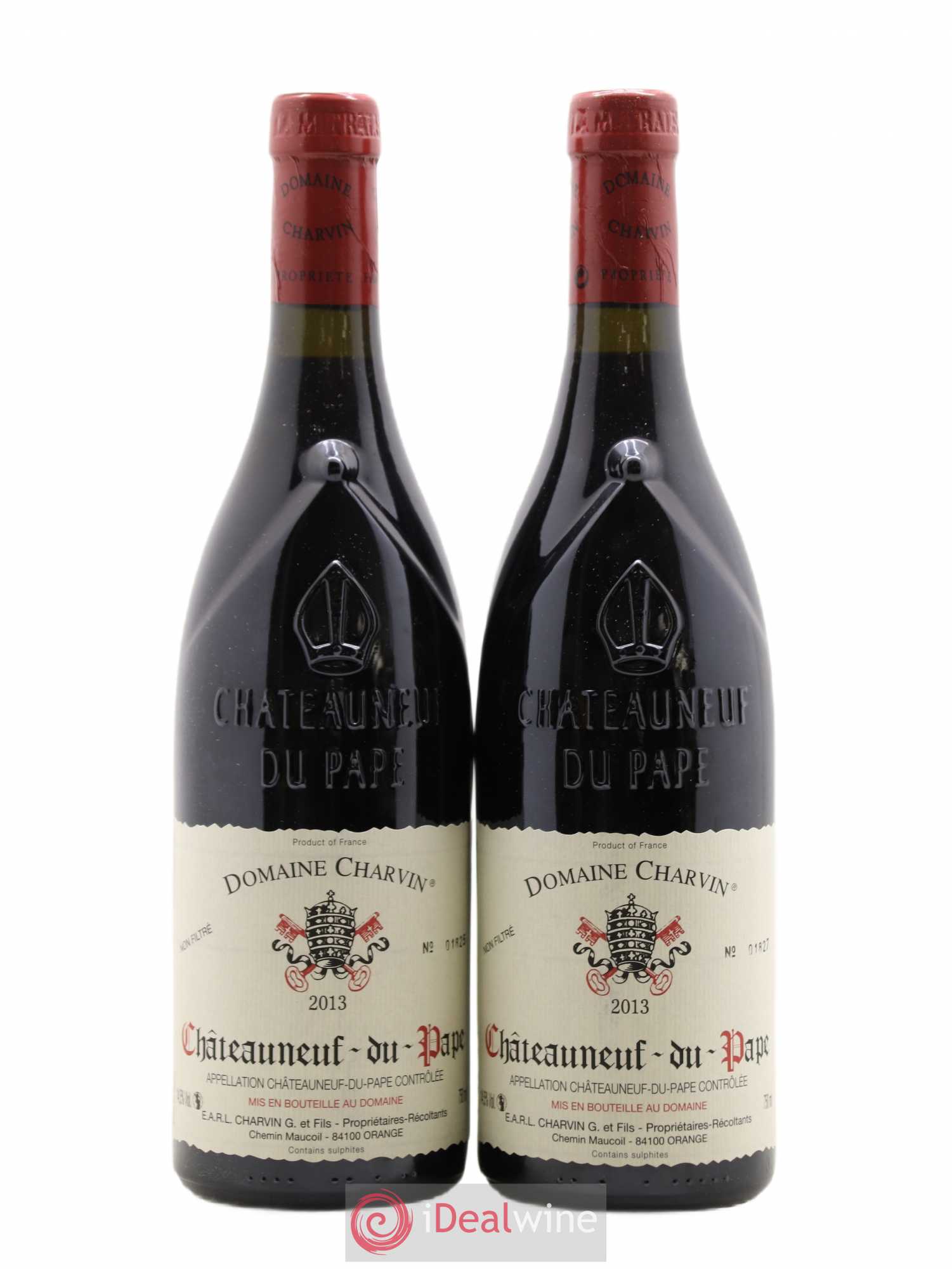 Châteauneuf-du-Pape Charvin (Domaine) 2013 - Lot de 2 bouteilles - 0