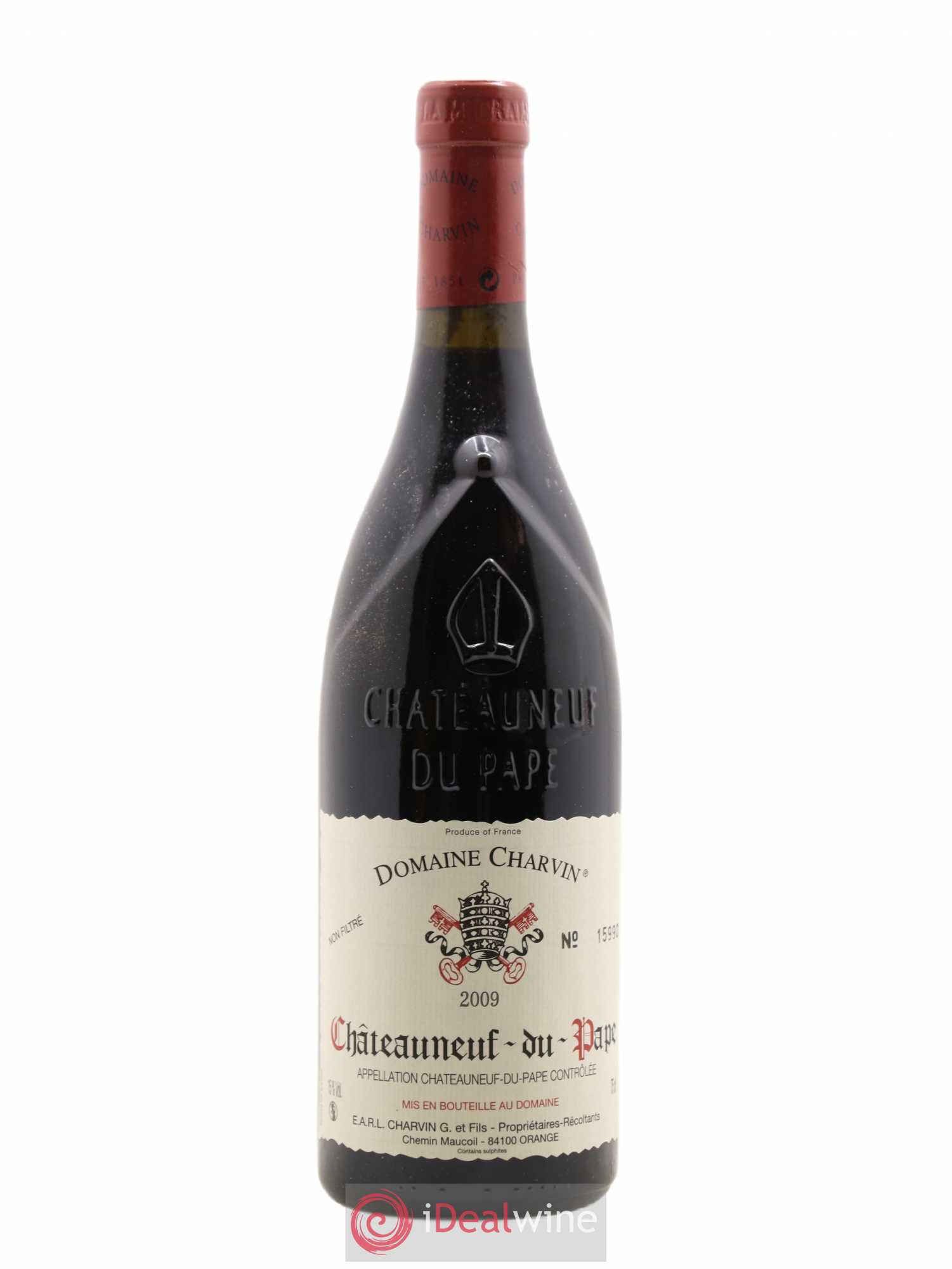 Châteauneuf-du-Pape Charvin (Domaine) 2009 - Lot de 1 bouteille - 0