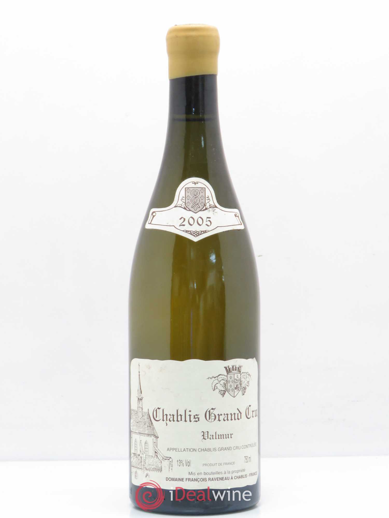 Chablis 1er Cru Valmur Raveneau 2005 - Posten von 1 Flasche - 0