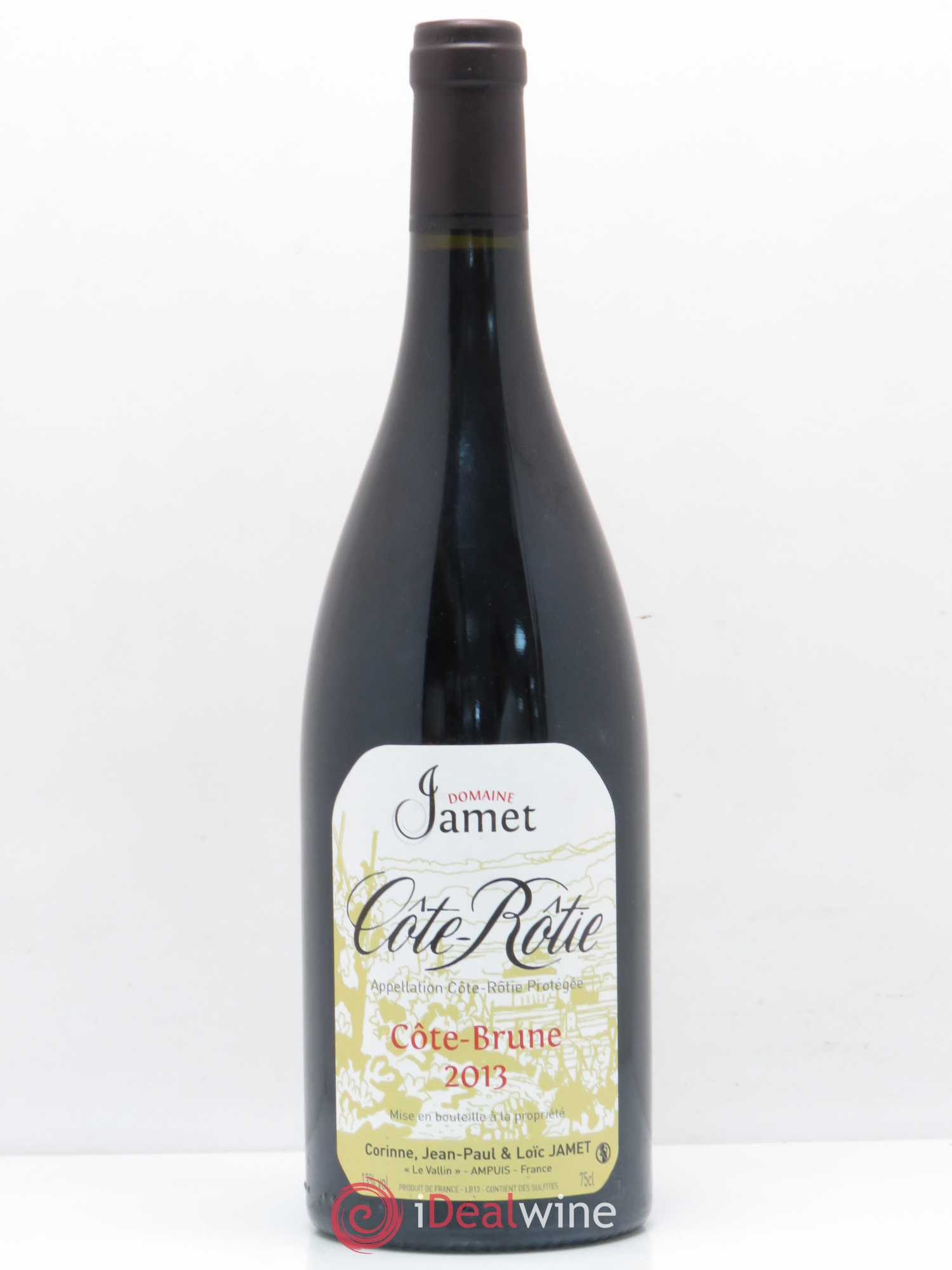 Côte-Rôtie Côte Brune Jamet (Domaine) 2013 - Lot de 1 bouteille - 0