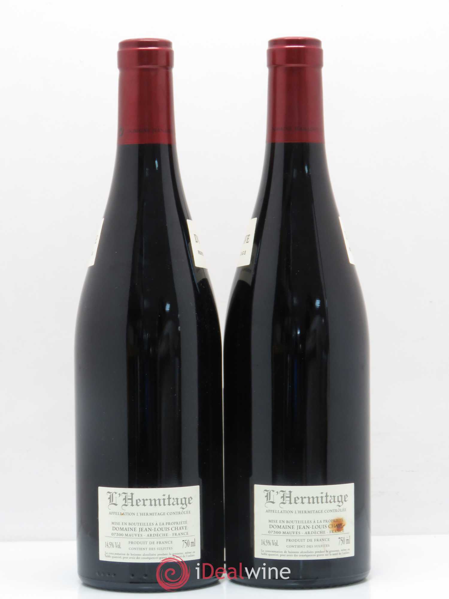 Hermitage Jean-Louis Chave 2015 - Lot de 2 bouteilles - 1