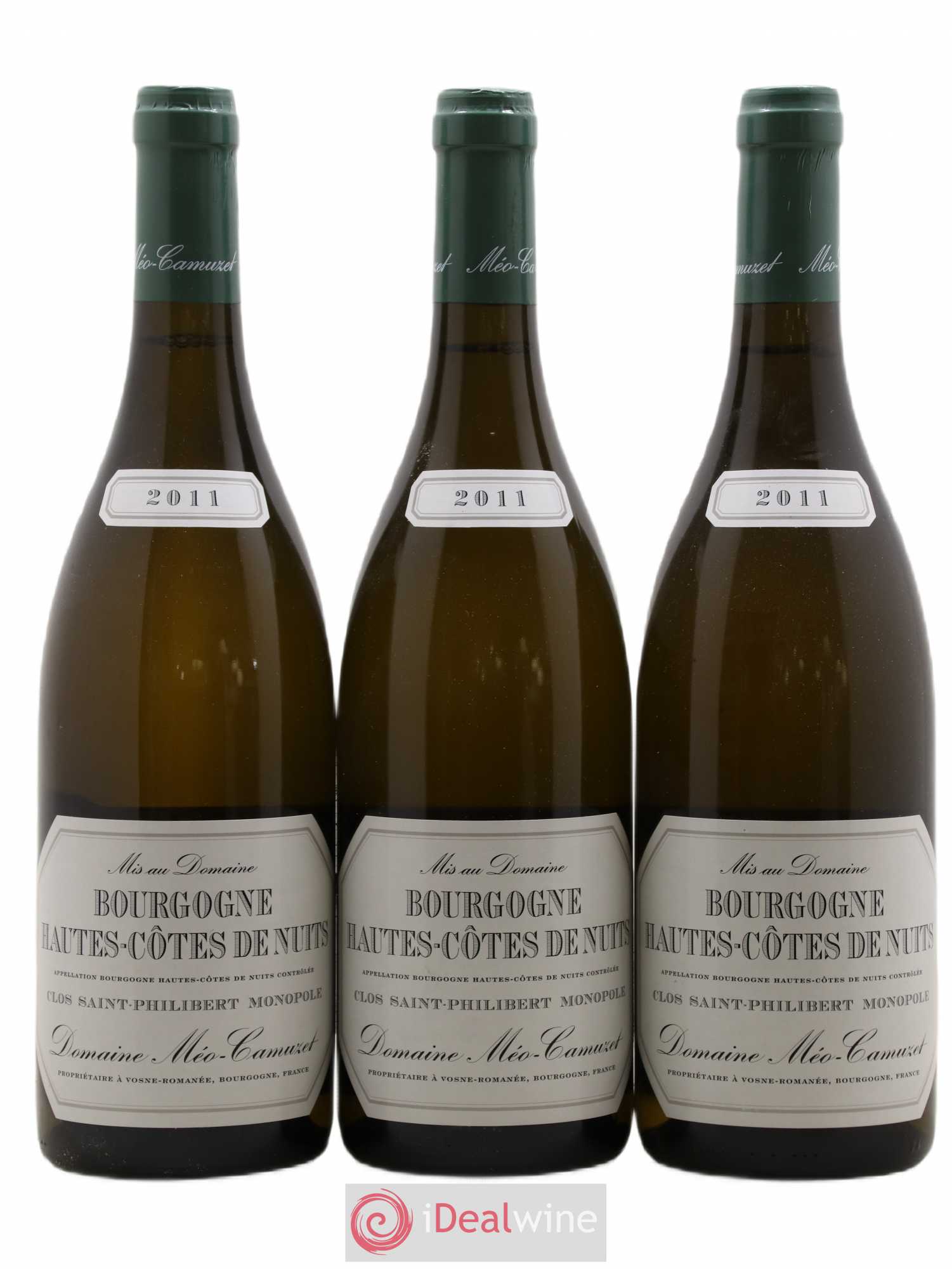Hautes-Côtes de Nuits Clos Saint-Philibert Méo-Camuzet (Domaine) 2011 - Lot de 3 bouteilles - 0