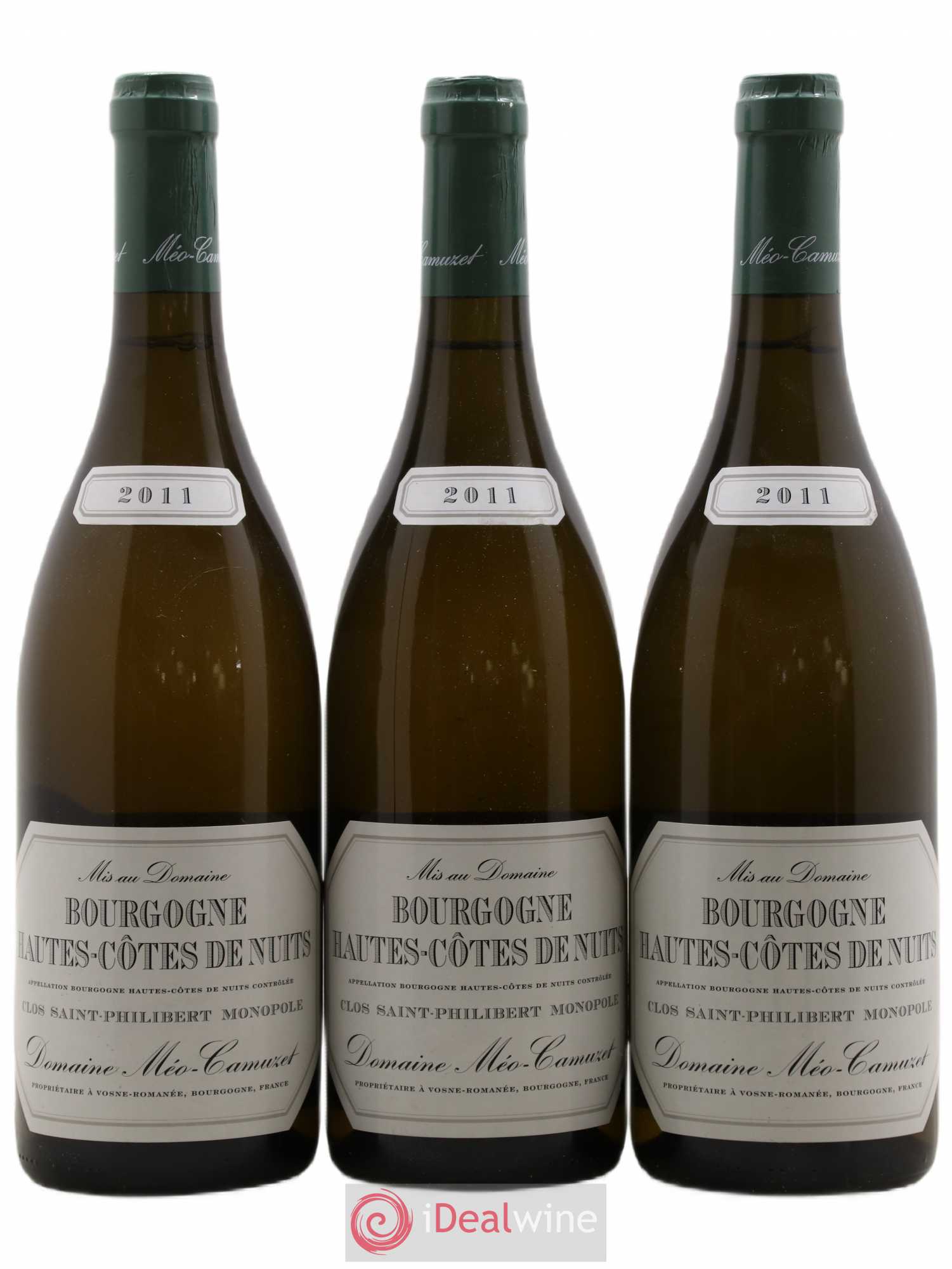 Hautes-Côtes de Nuits Clos Saint-Philibert Méo-Camuzet (Domaine) 2011 - Lot de 3 bouteilles - 0