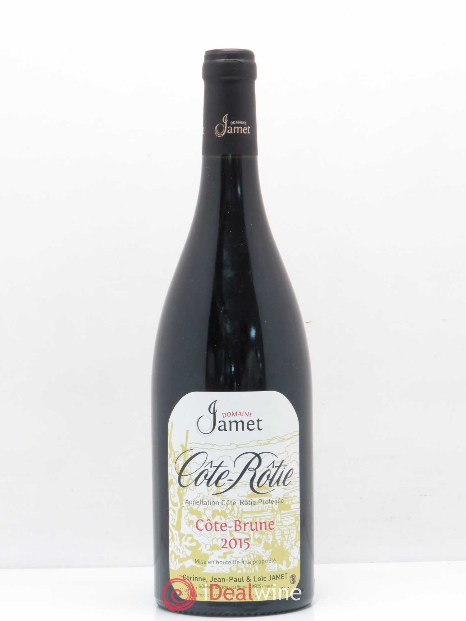 Côte-Rôtie Côte Brune Jamet (Domaine) 2015 - Lot de 1 bouteille - 0