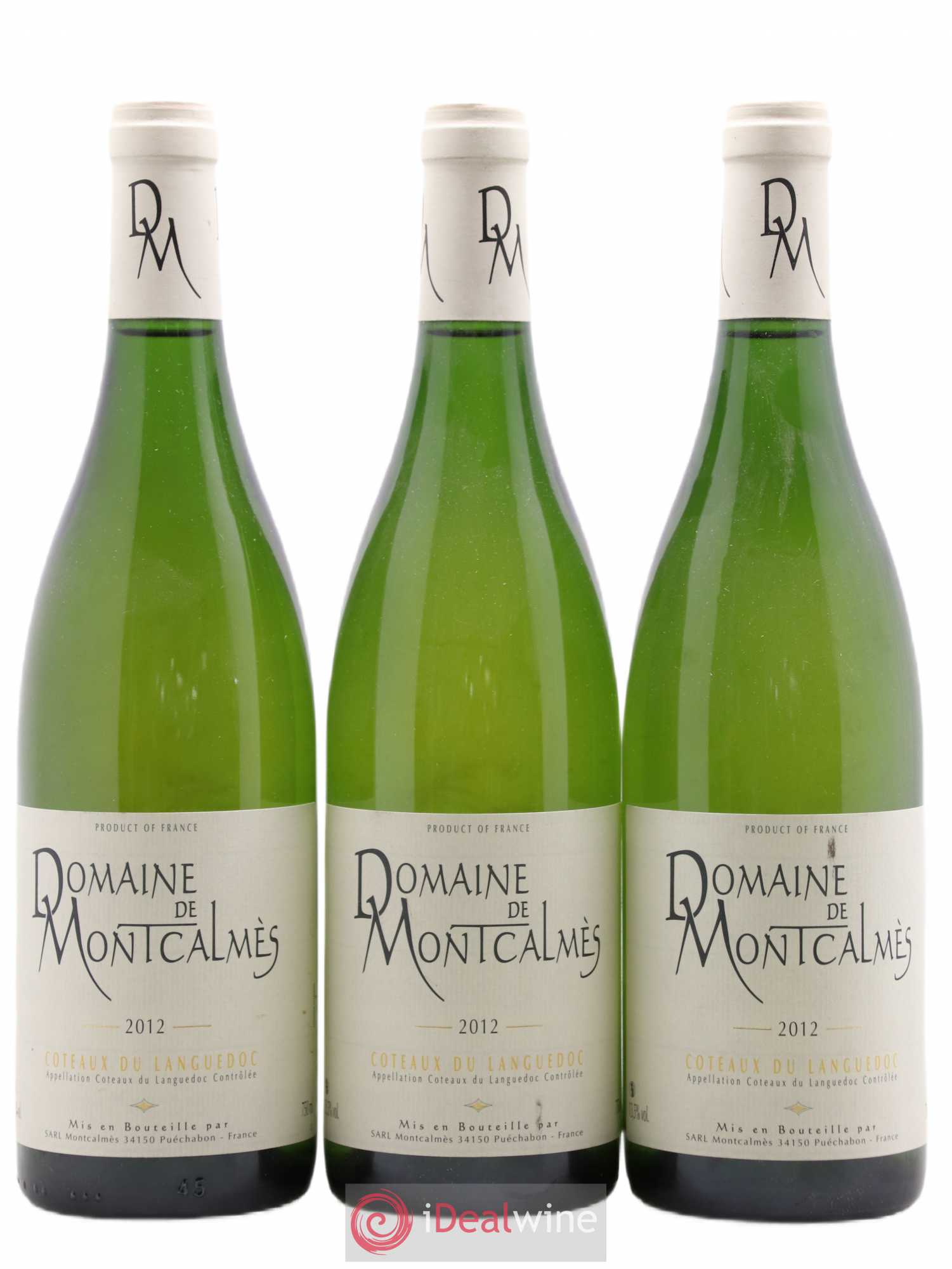 Languedoc Domaine de Montcalmès Frédéric Pourtalié 2012 - Lot de 3 bouteilles - 0