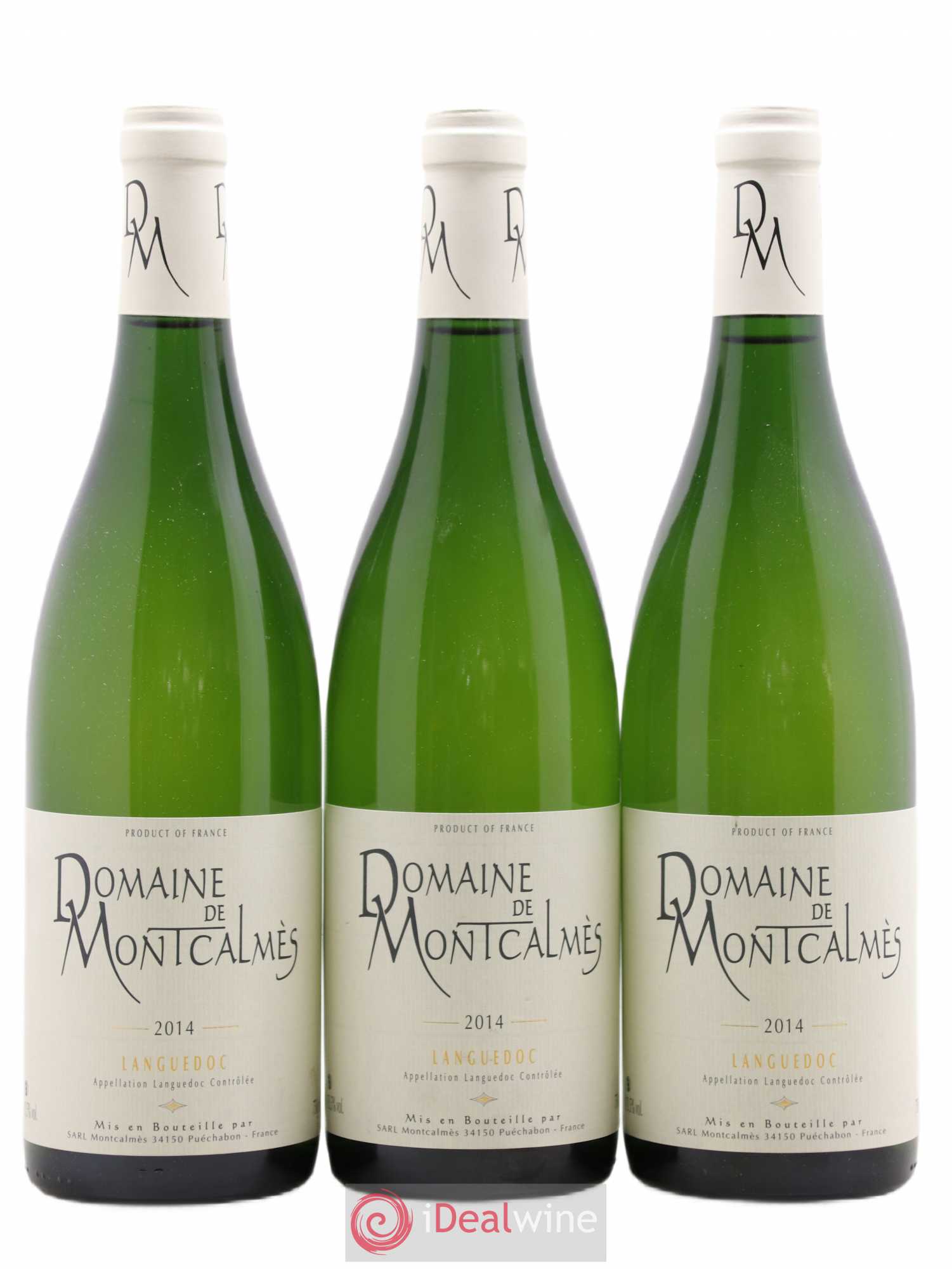 Languedoc Domaine de Montcalmès Frédéric Pourtalié 2014 - Lot de 3 bouteilles - 0