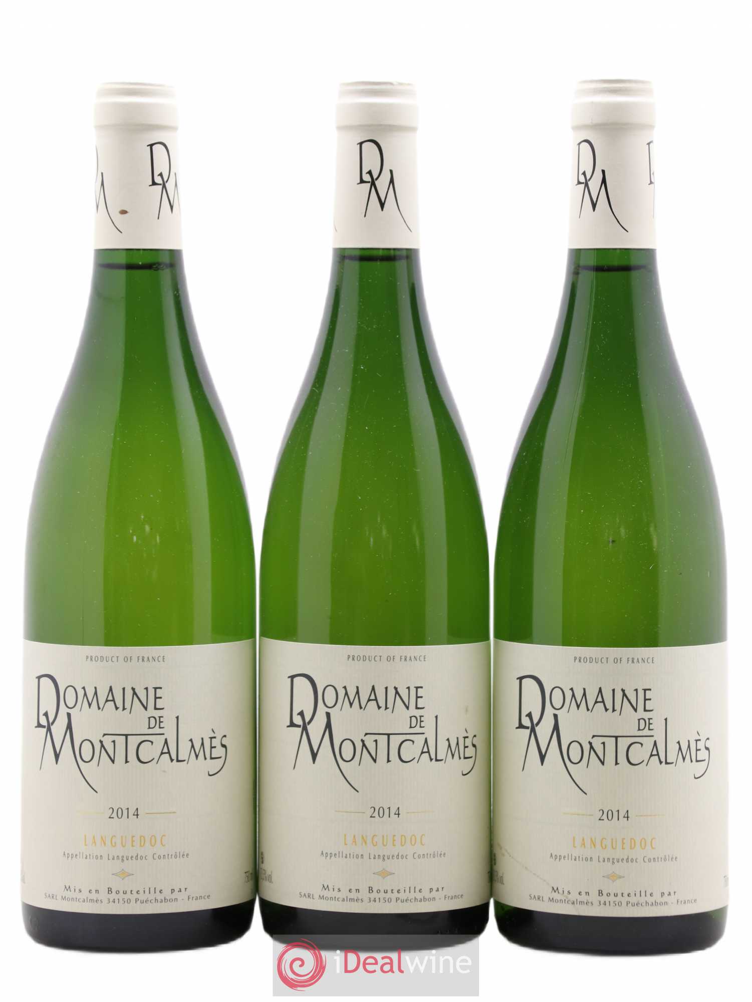 Languedoc Domaine de Montcalmès Frédéric Pourtalié 2014 - Lot de 3 bouteilles - 0
