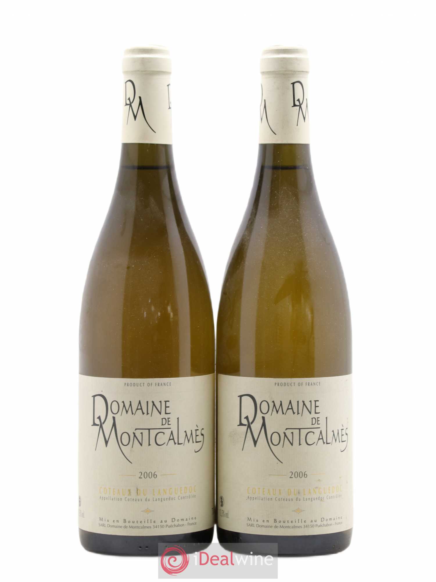 Languedoc Domaine de Montcalmès Frédéric Pourtalié 2006 - Lot de 2 bouteilles - 0