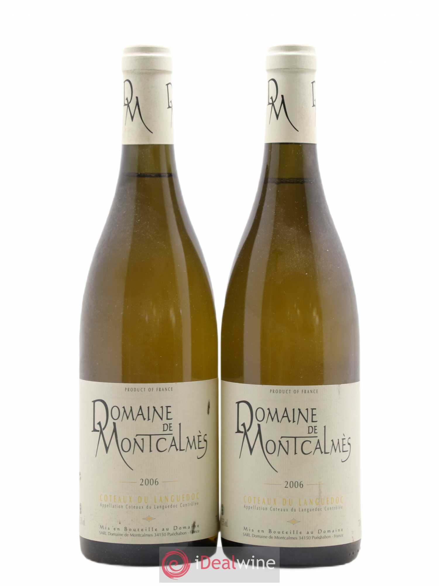 Languedoc Domaine de Montcalmès Frédéric Pourtalié 2006 - Lot de 2 bouteilles - 0