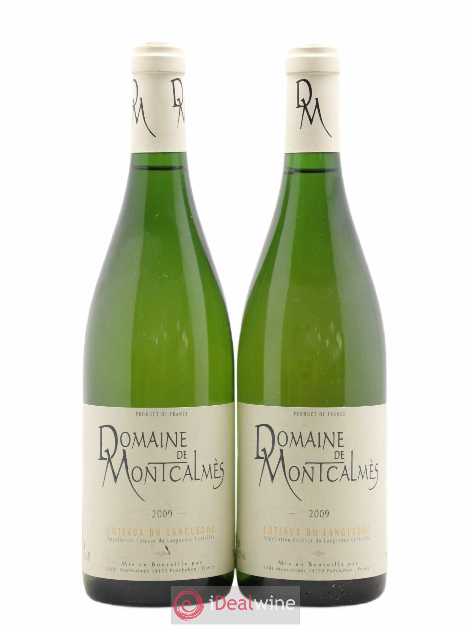Languedoc Domaine de Montcalmès Frédéric Pourtalié 2009 - Lot de 2 bouteilles - 0
