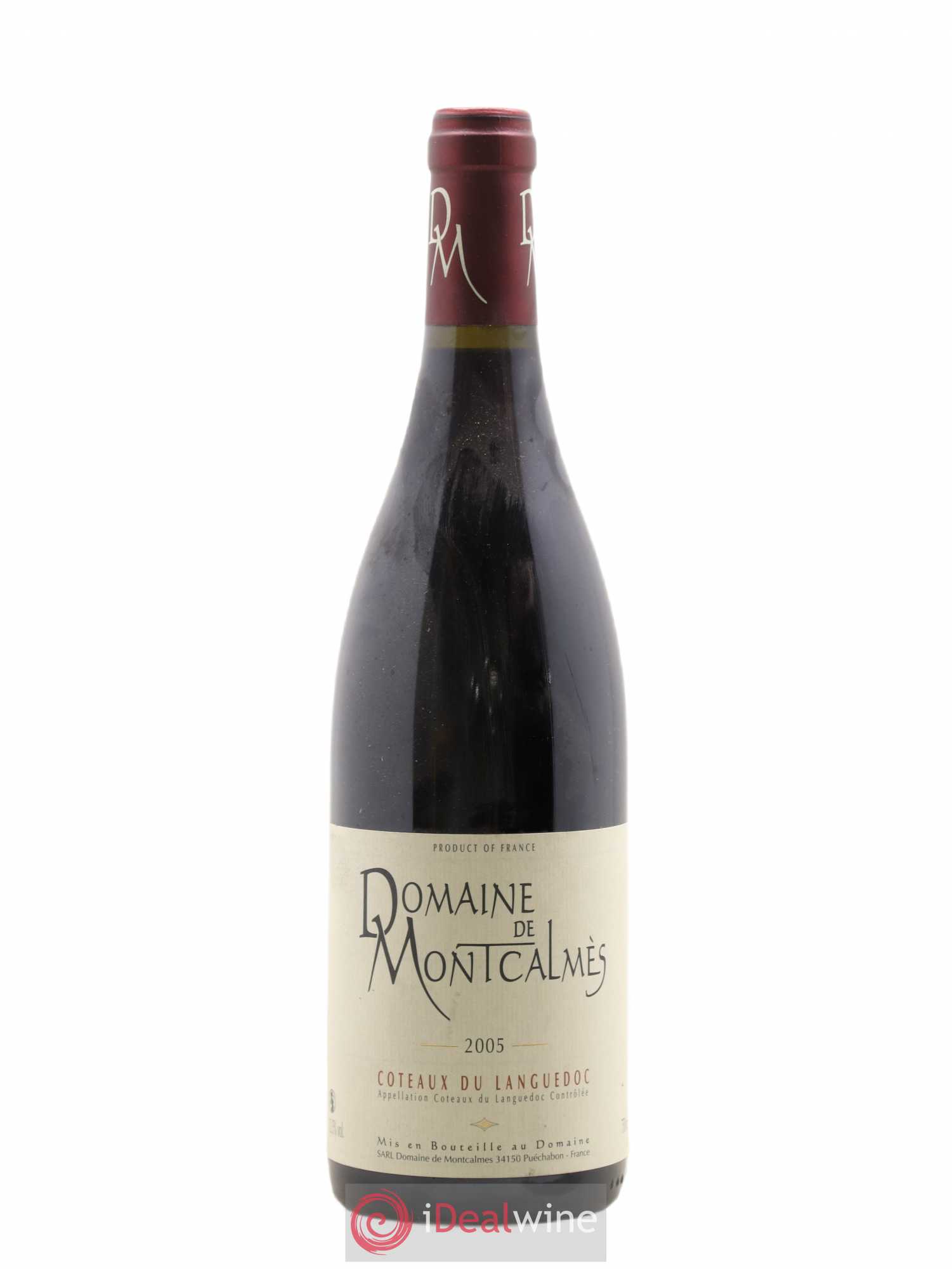 Terrasses du Larzac Domaine de Montcalmès Frédéric Pourtalié 2005 - Lot de 1 bouteille - 0
