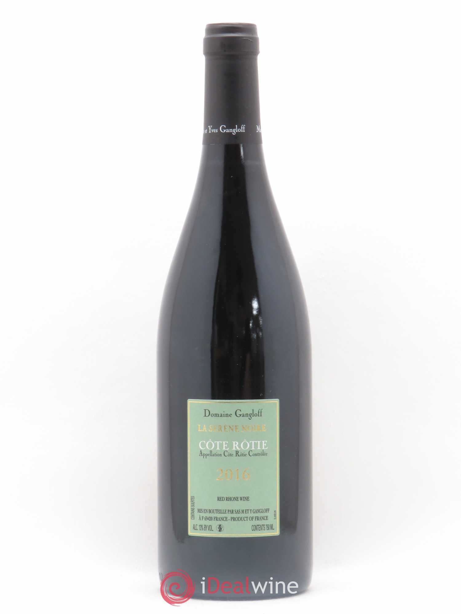 Côte-Rôtie La Sereine Noire Gangloff (Domaine) 2016 - Lot de 1 bouteille - 1