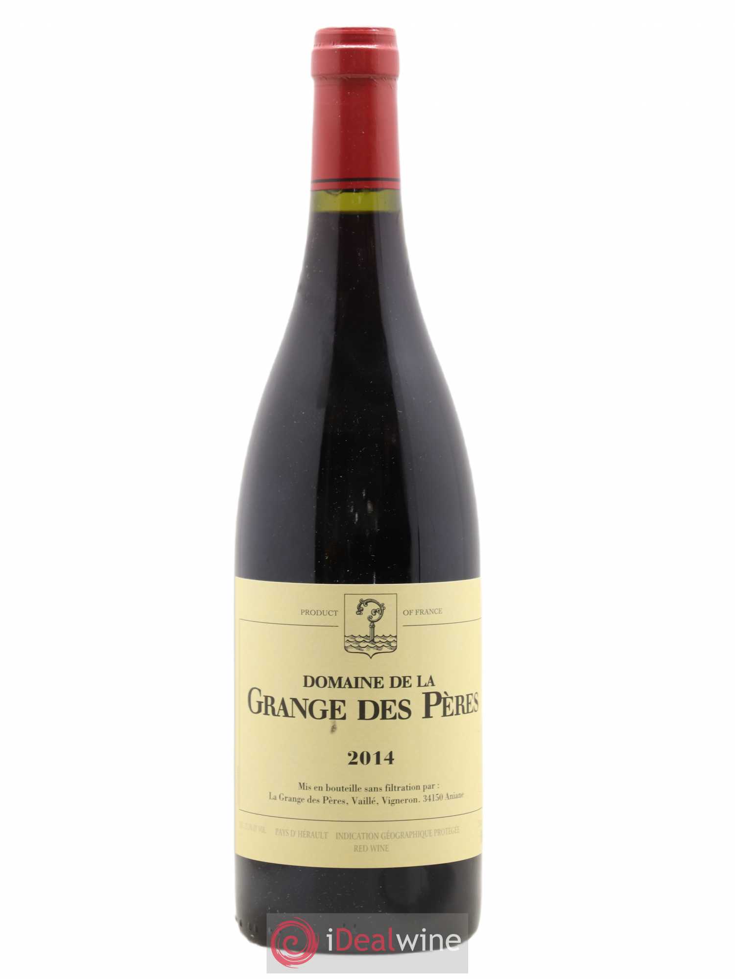 Pays d'Hérault Grange des Pères Laurent Vaillé 2014 - Lot de 1 bouteille - 0