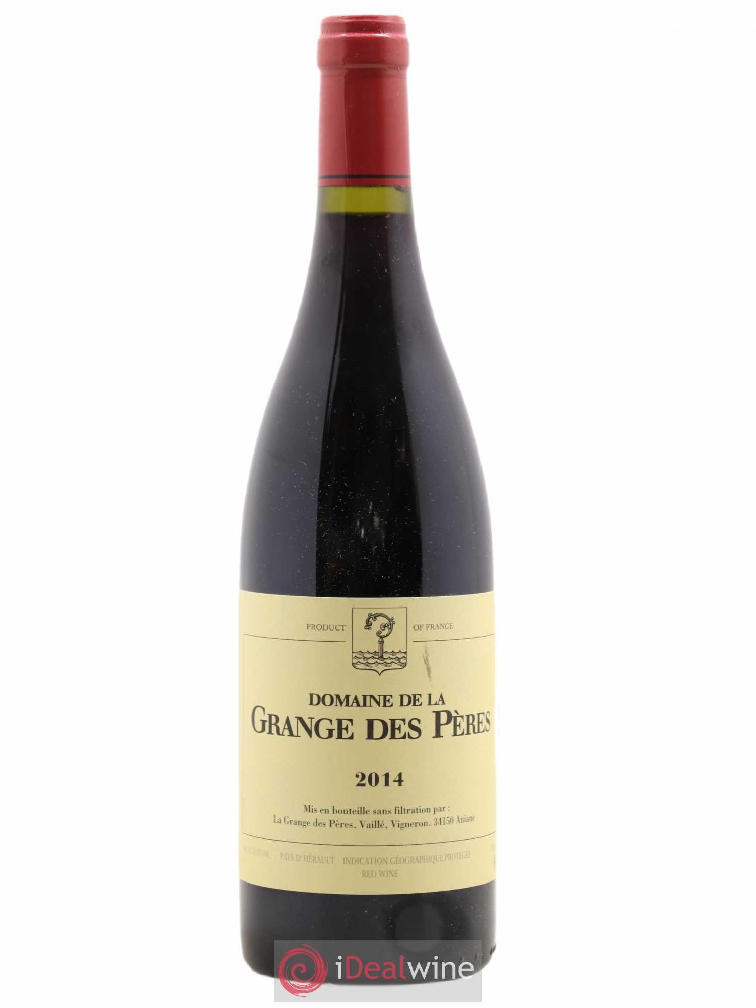 Pays d'Hérault Grange des Pères Laurent Vaillé 2014 - Lot de 1 bouteille - 0