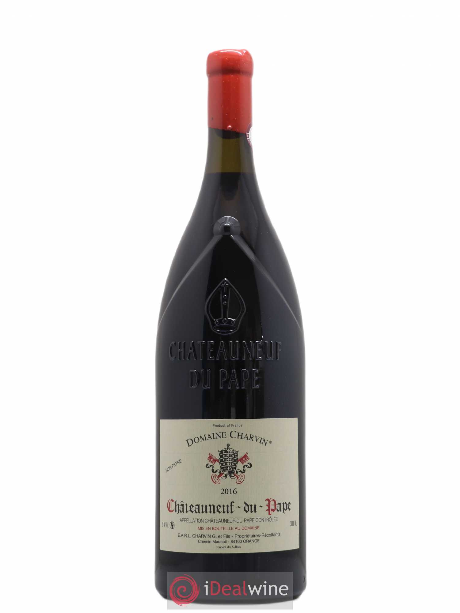 Châteauneuf-du-Pape Charvin (Domaine) 2016 - Lot de 1 double magnum - 0