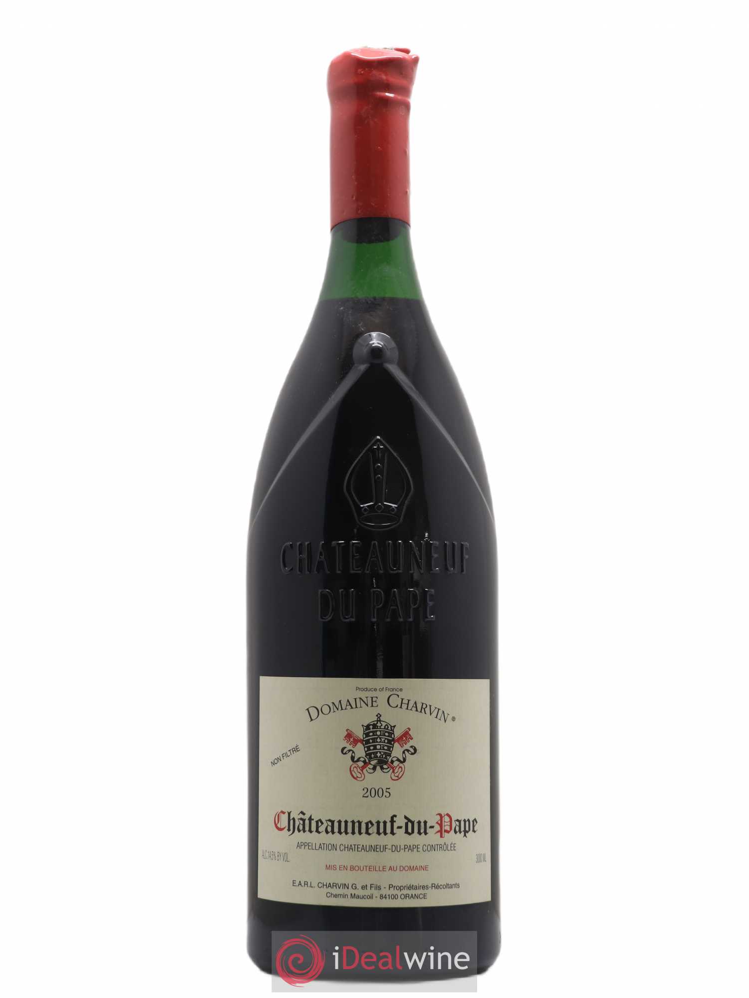 Châteauneuf-du-Pape Charvin (Domaine) 2005 - Lot de 1 double magnum - 0