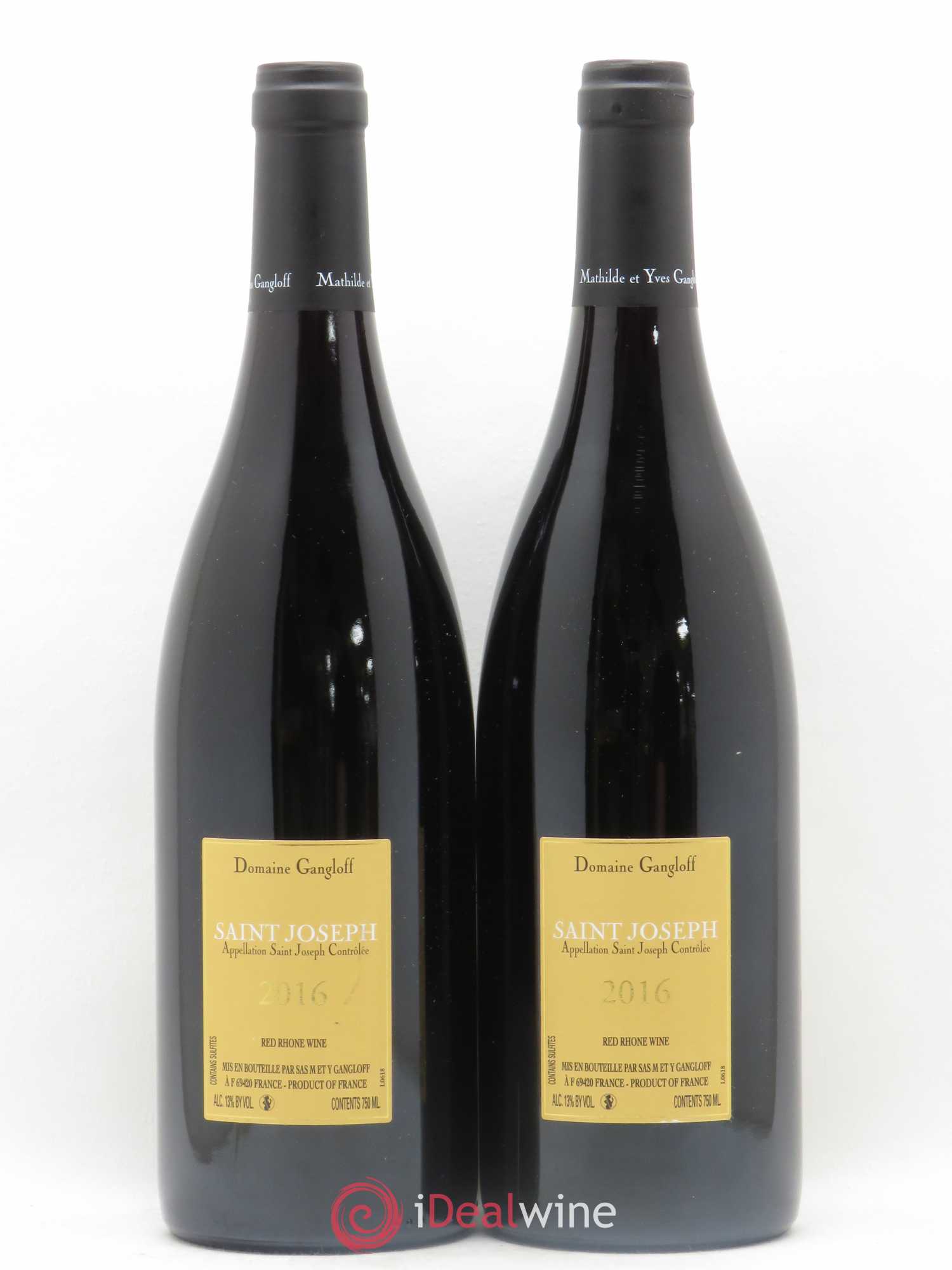 Saint-Joseph Gangloff (Domaine) 2016 - Lot de 2 bouteilles - 1