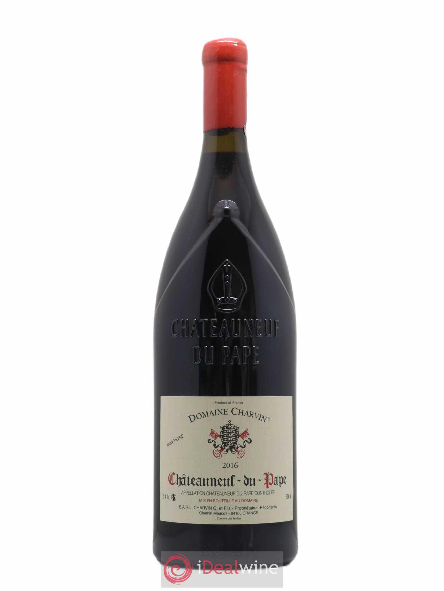Châteauneuf-du-Pape Charvin (Domaine) 2016 - Lot de 1 double magnum - 0