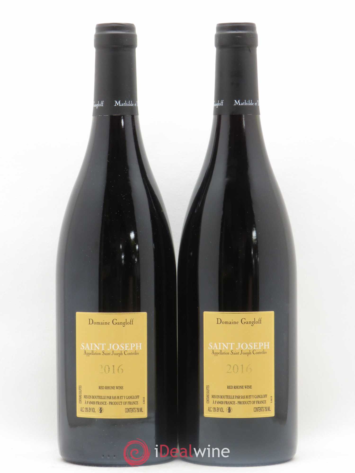 Saint-Joseph Gangloff (Domaine) 2016 - Lot de 2 bouteilles - 1