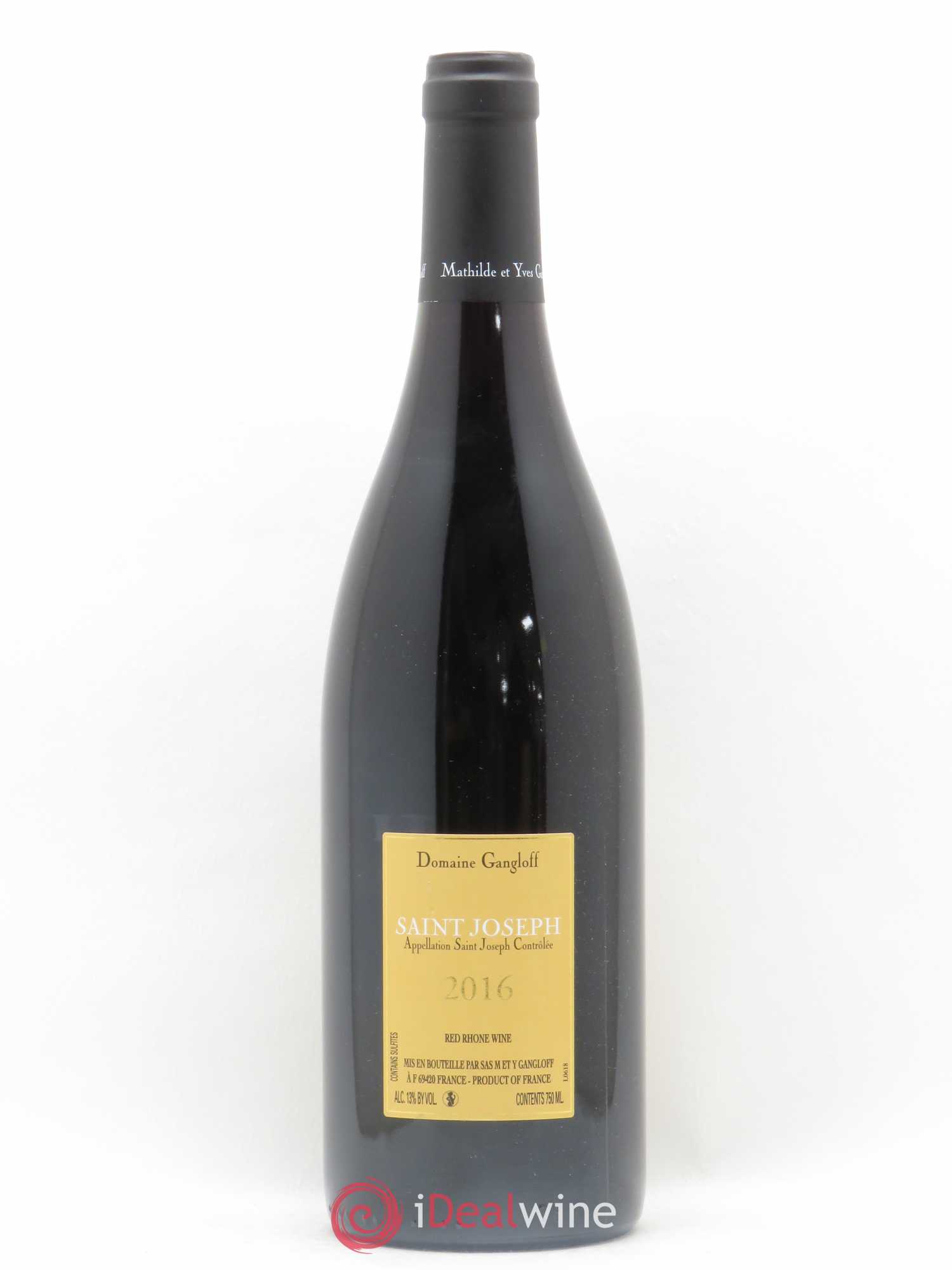 Saint-Joseph Gangloff (Domaine) 2016 - Lot de 1 bouteille - 1