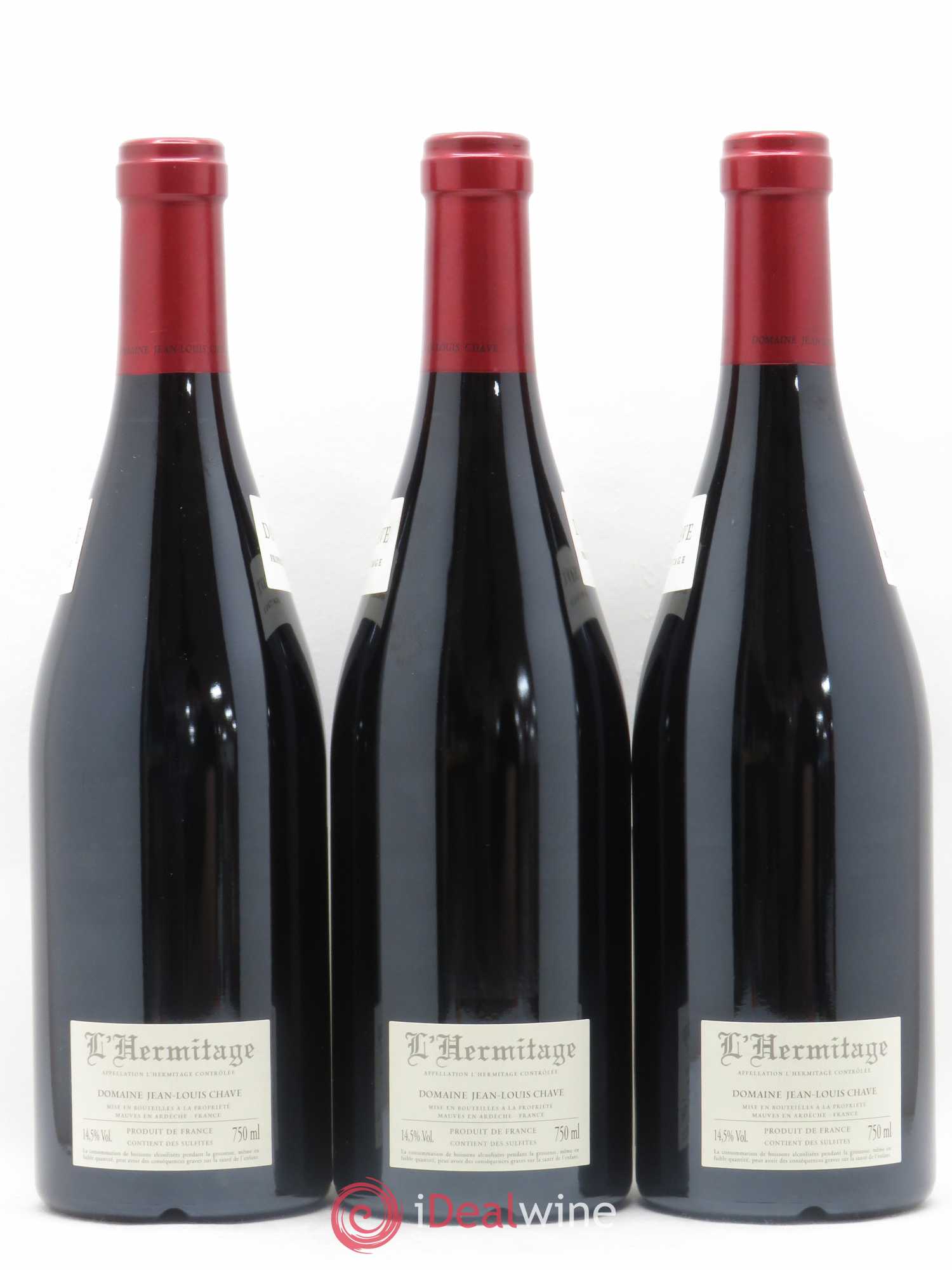Hermitage Jean-Louis Chave 2016 - Lot de 3 bouteilles - 1