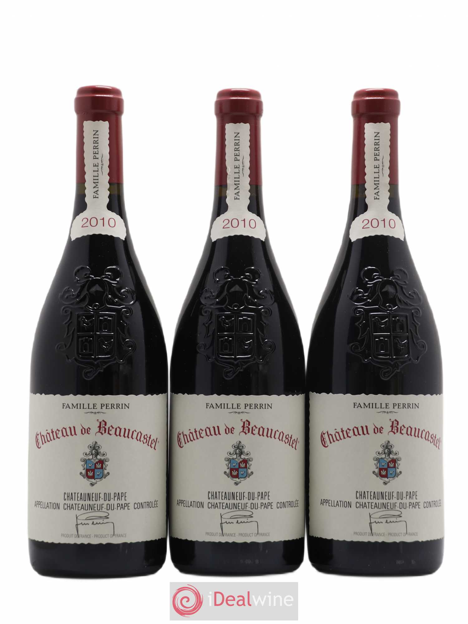 Châteauneuf-du-Pape Château de Beaucastel Famille Perrin 2010 - Lot de 6 bouteilles - 2