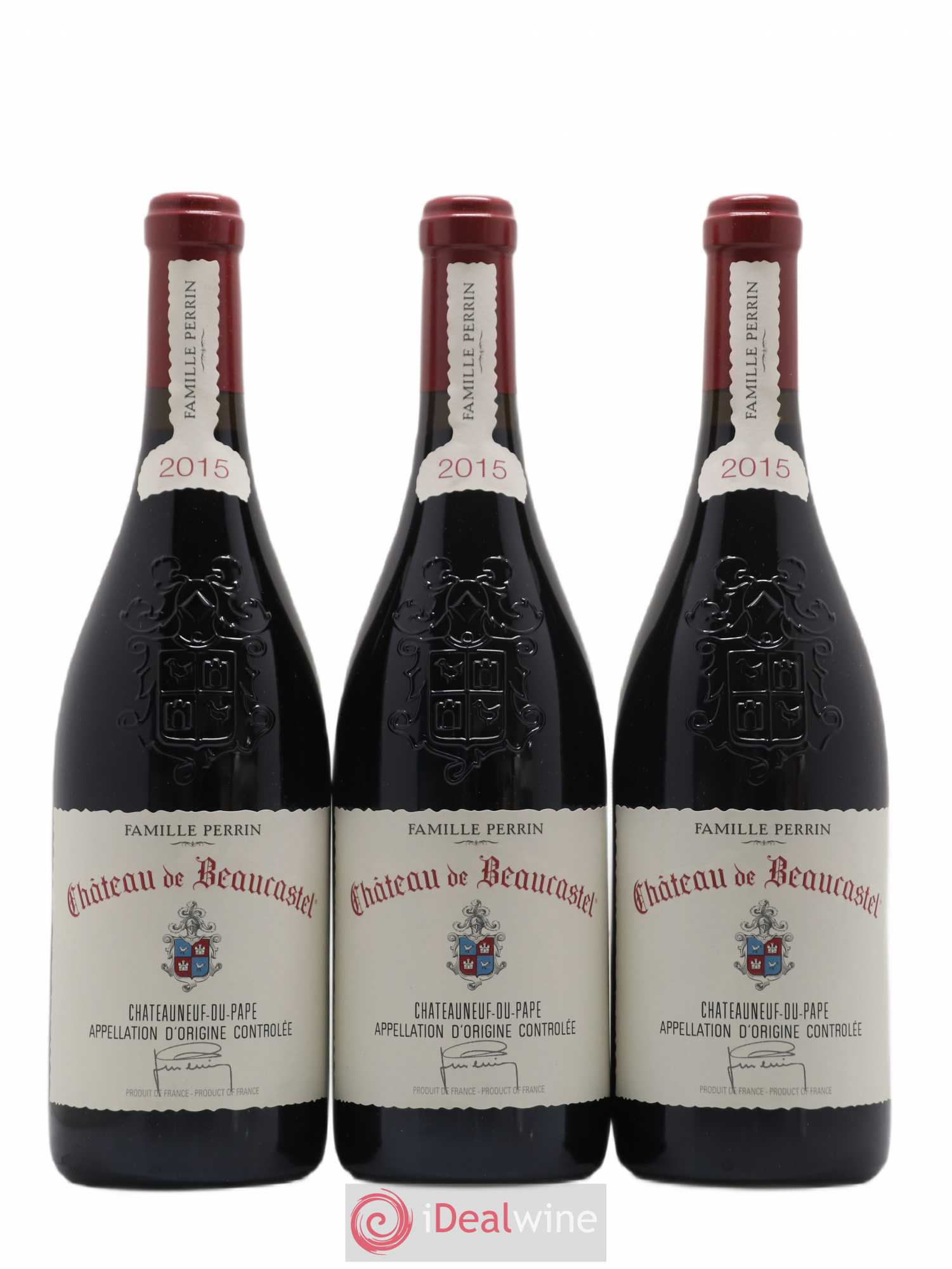 Châteauneuf-du-Pape Château de Beaucastel Famille Perrin 2015 - Lot de 6 bouteilles - 2