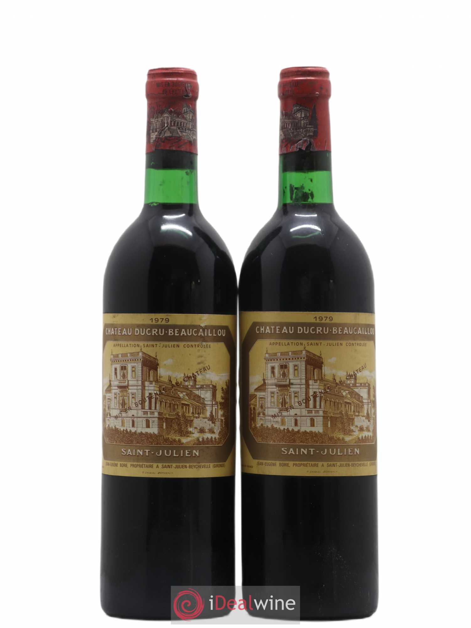 Château Ducru Beaucaillou 2ème Grand Cru Classé 1979 - Lot de 2 bouteilles - 0