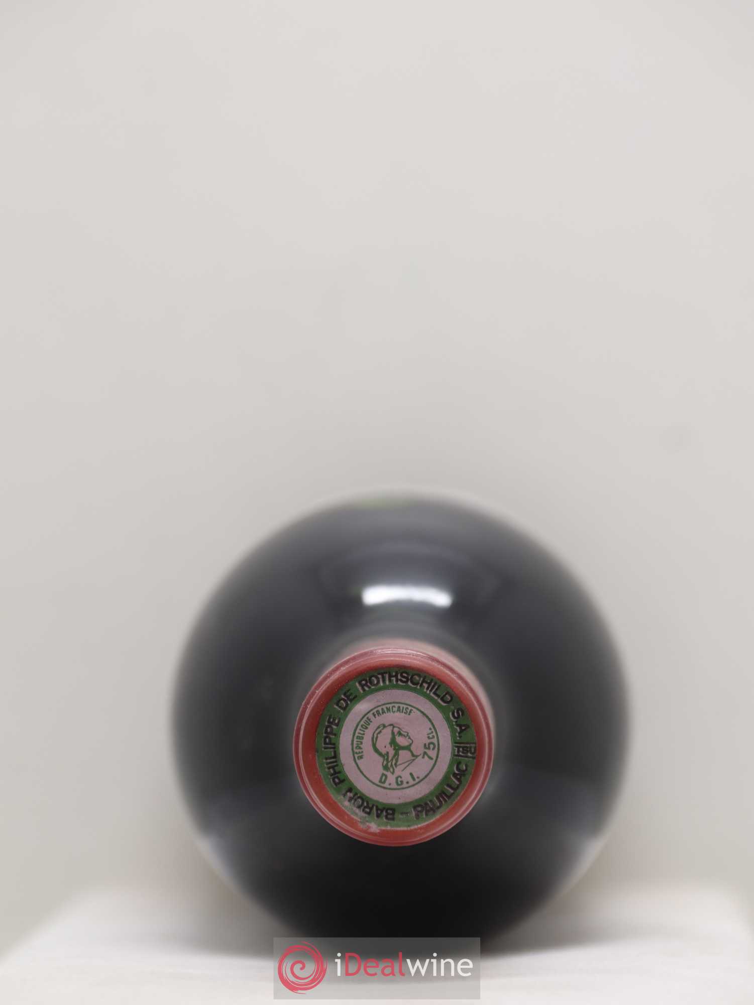 Château Mouton Rothschild 1er Grand Cru Classé 1983 - Lot de 1 bouteille - 1