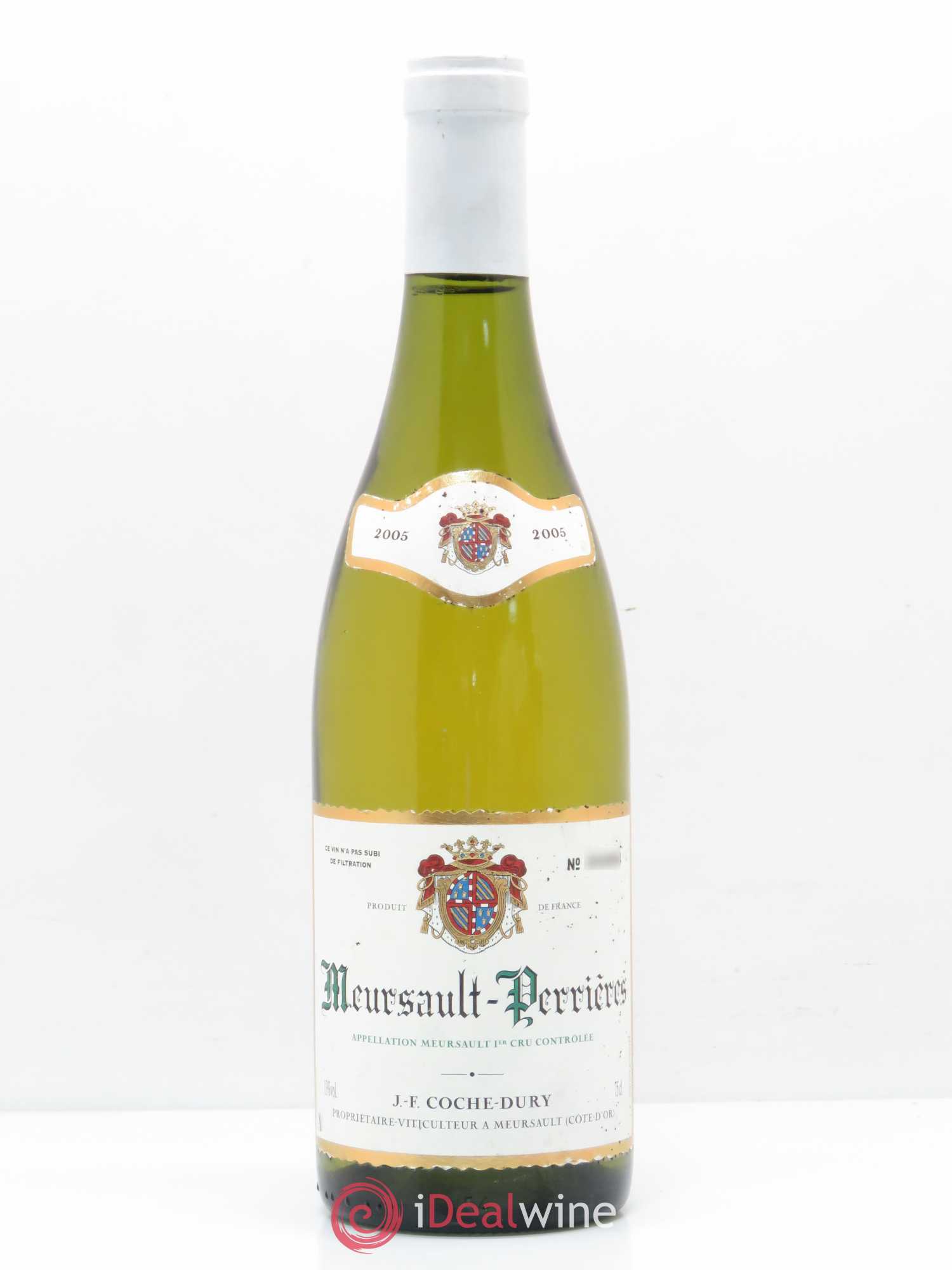 Meursault 1er Cru Perrières Coche Dury (Domaine) 2005 - Lot de 1 bouteille - 0