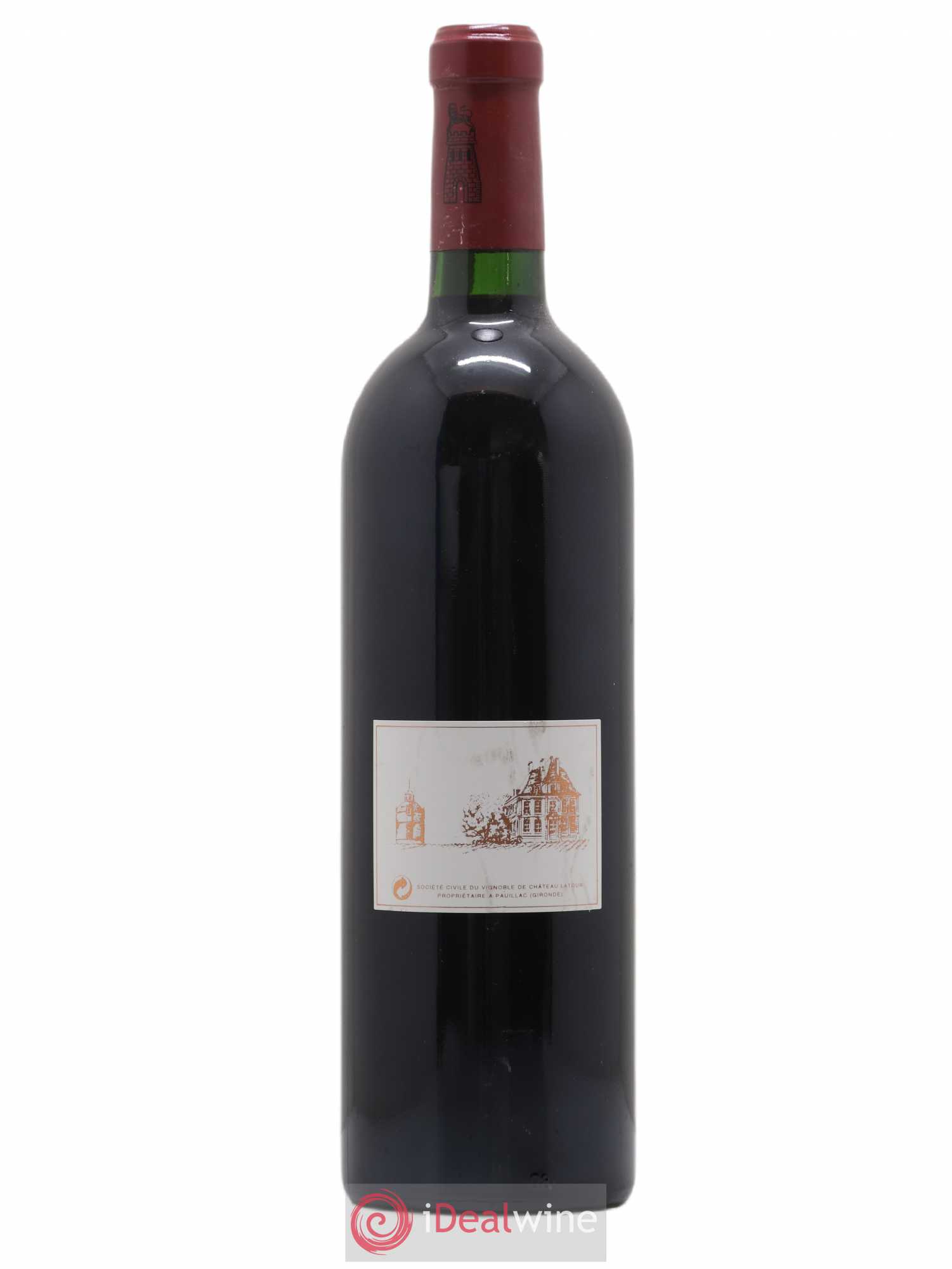 Château Latour 1er Grand Cru Classé 1998 - Lot de 1 bouteille - 1
