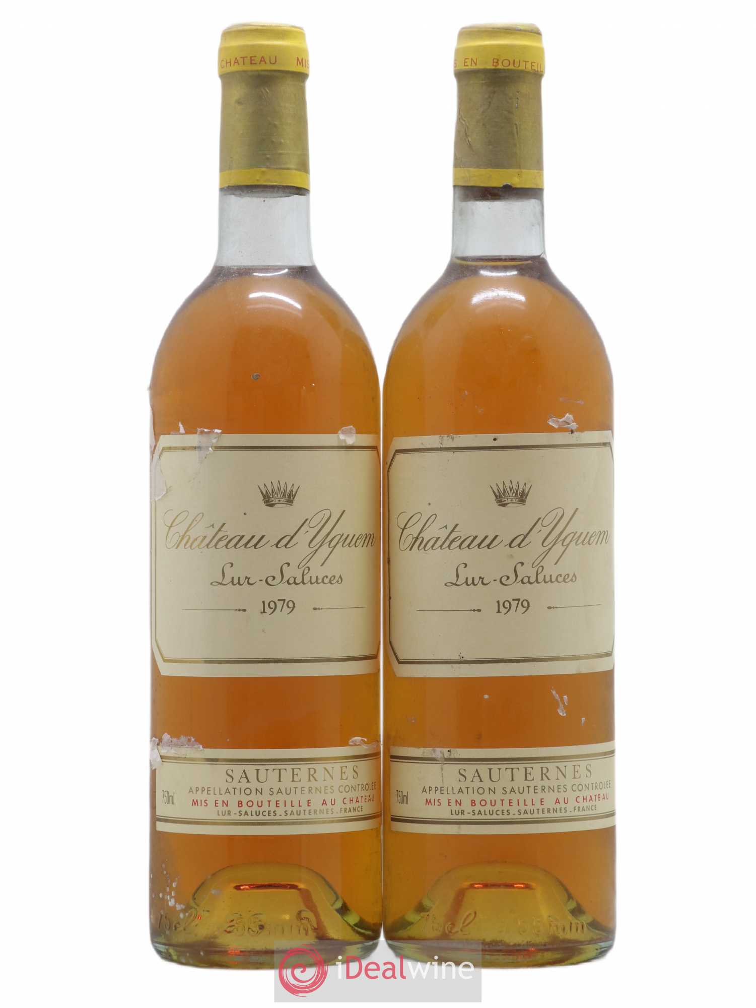 Château d' Yquem 1er Cru Classé Supérieur 1979 - Lotto di 2 bottiglie - 0