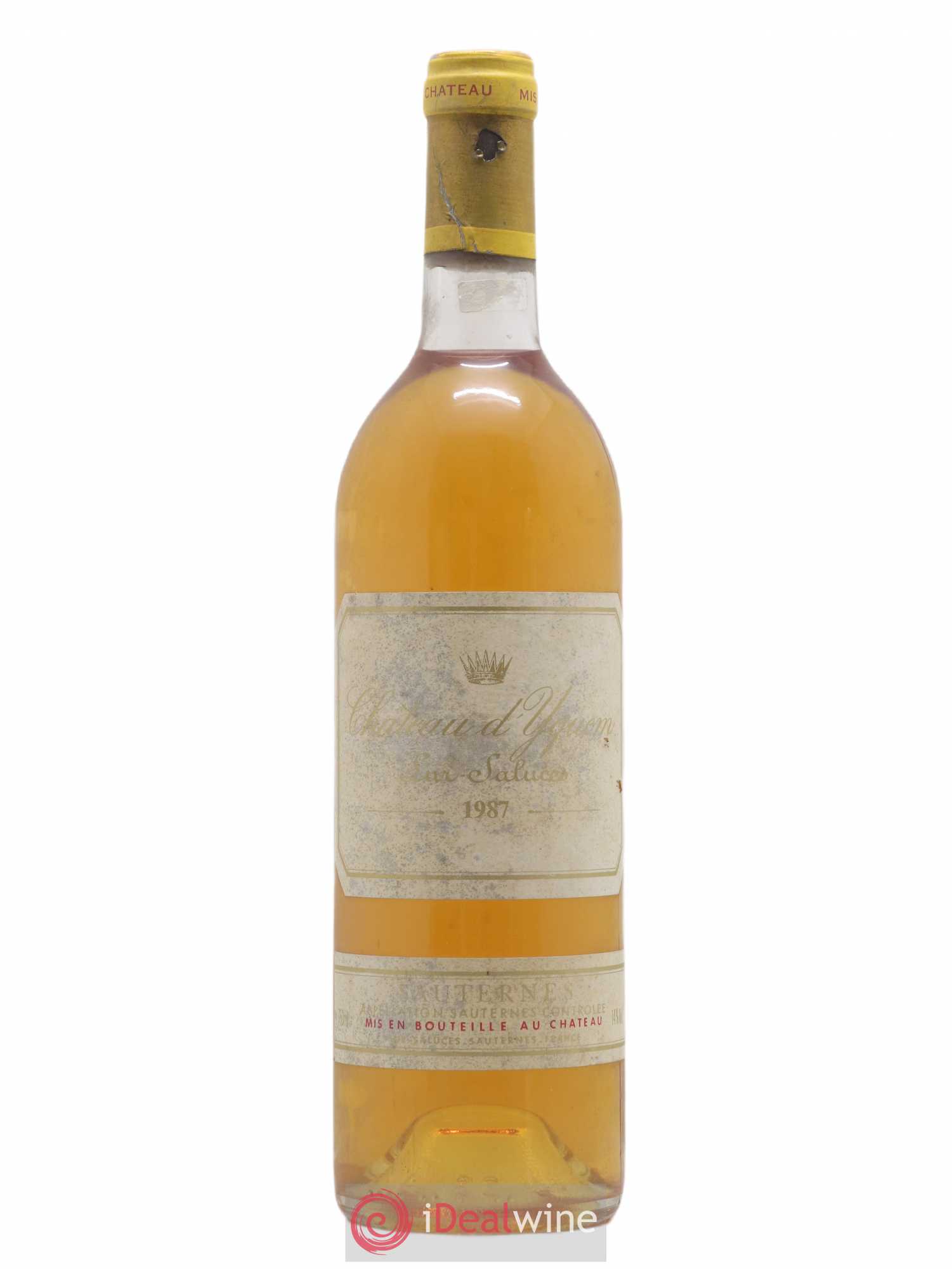 Château d' Yquem 1er Cru Classé Supérieur 1987 - Lotto di 1 bottiglia - 0