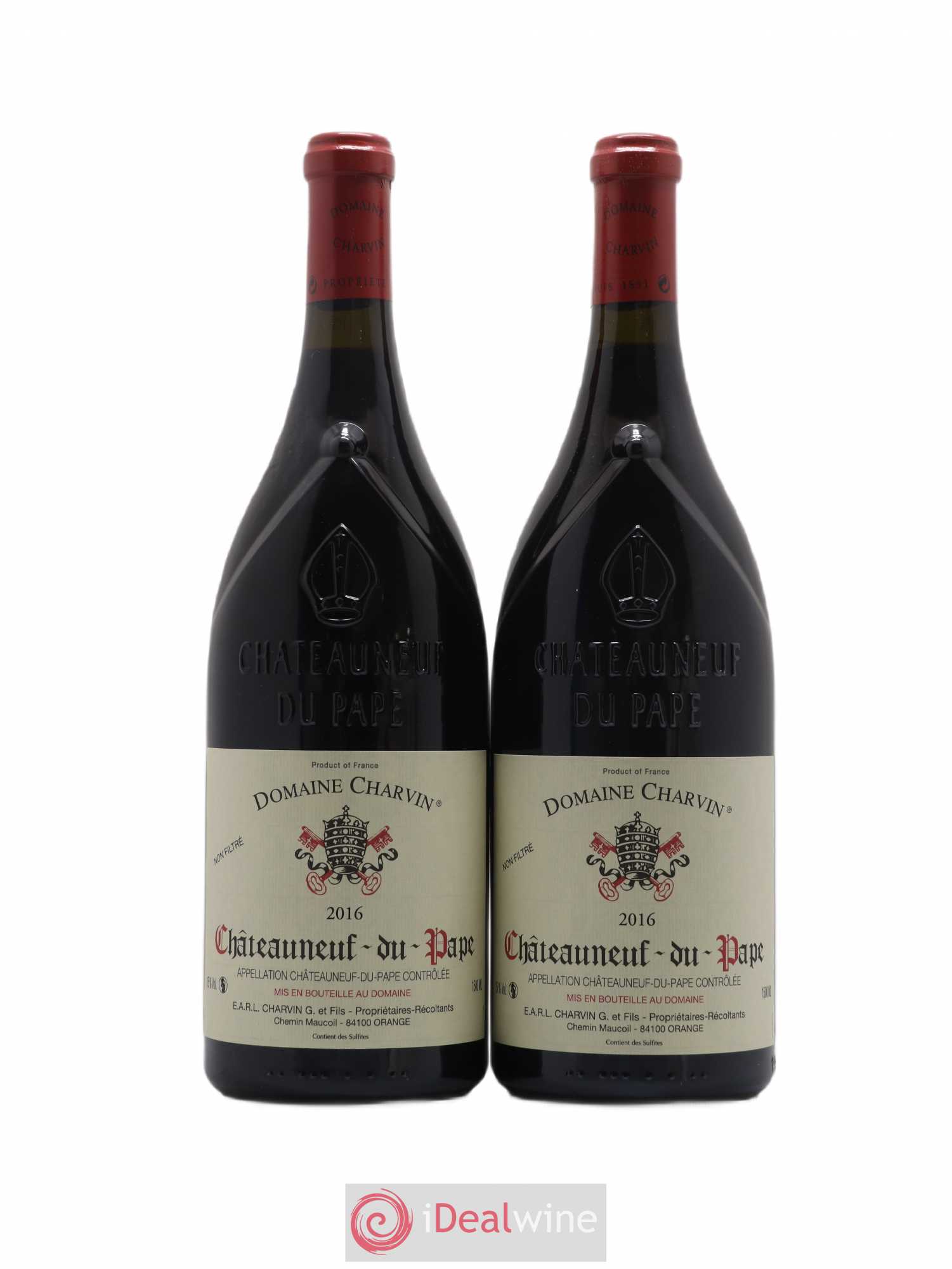 Châteauneuf-du-Pape Charvin (Domaine) 2016 - Lot de 2 magnums - 0
