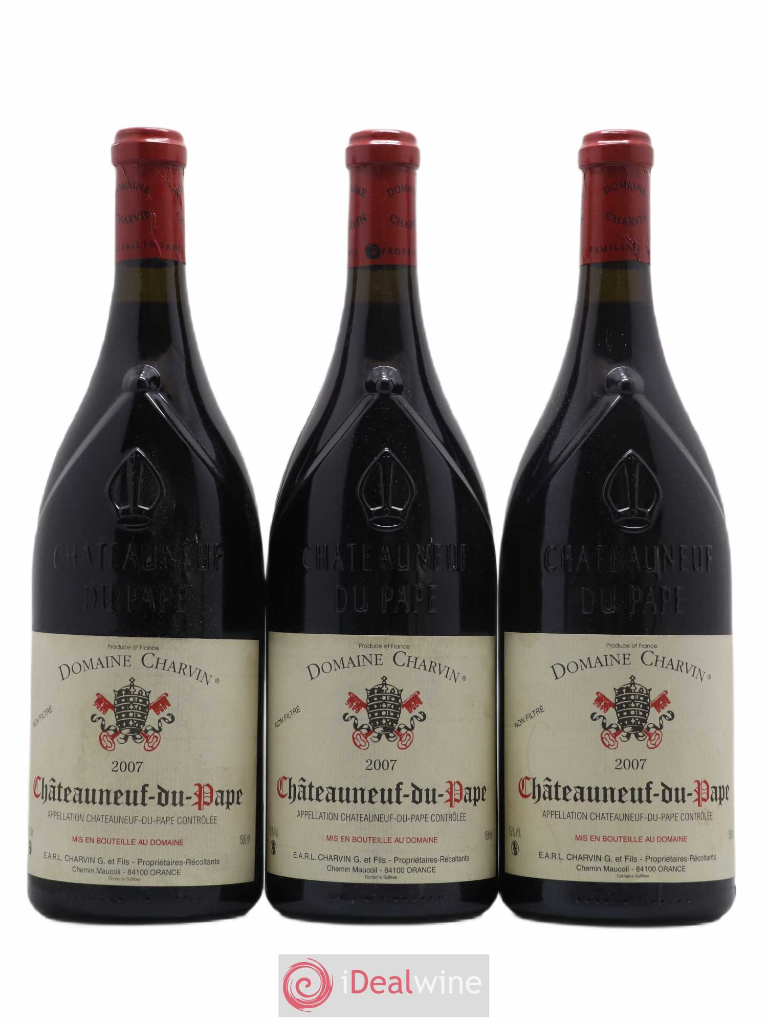Châteauneuf-du-Pape Charvin (Domaine) 2007 - Lot de 3 magnums - 0