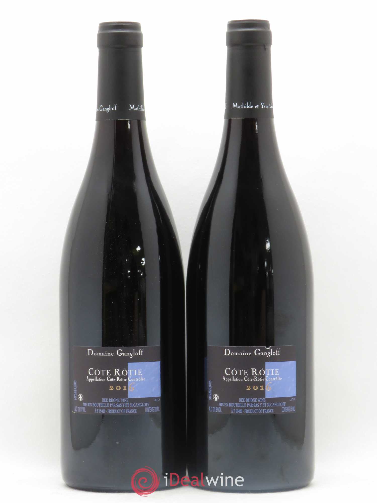 Côte-Rôtie La Barbarine Gangloff (Domaine) 2016 - Lot de 2 bouteilles - 1