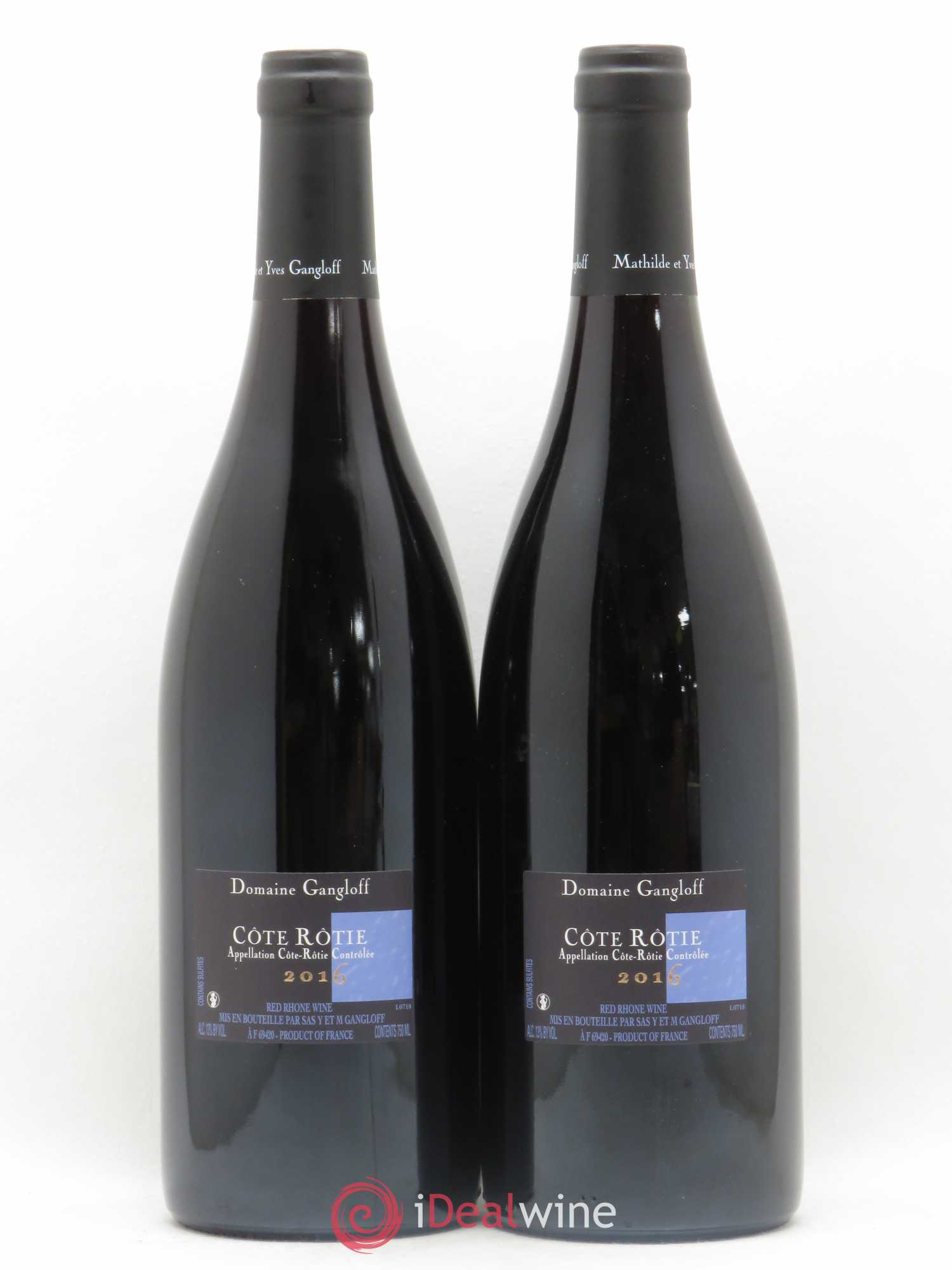 Côte-Rôtie La Barbarine Gangloff (Domaine) 2016 - Lot de 2 bouteilles - 1