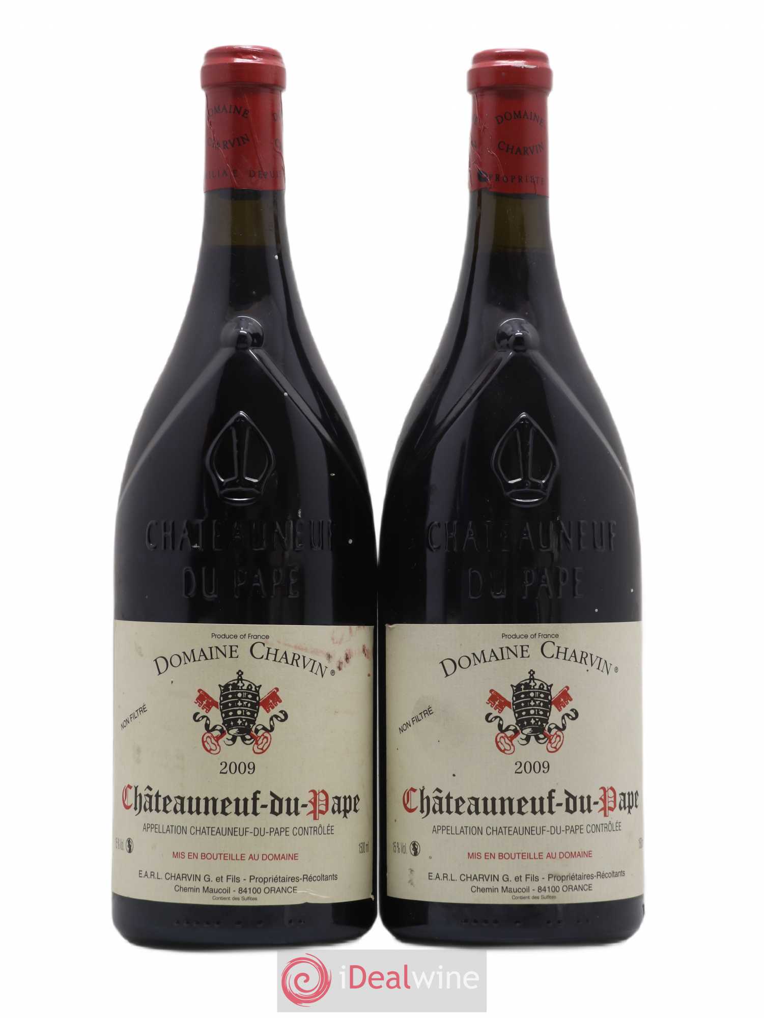 Châteauneuf-du-Pape Charvin (Domaine) 2009 - Lot de 2 magnums - 0