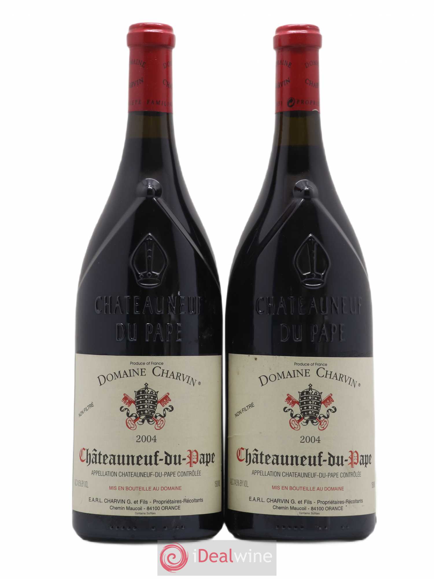 Châteauneuf-du-Pape Charvin (Domaine) 2004 - Lot de 2 magnums - 0