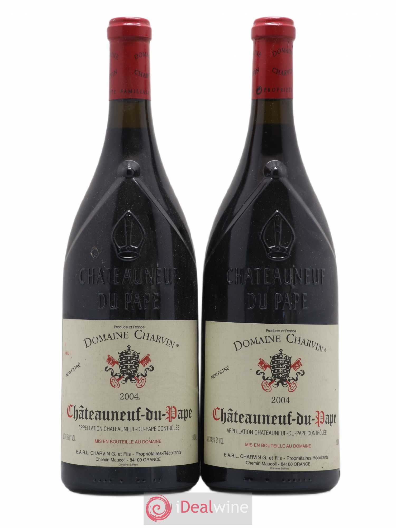 Châteauneuf-du-Pape Charvin (Domaine) 2004 - Lot de 2 magnums - 0