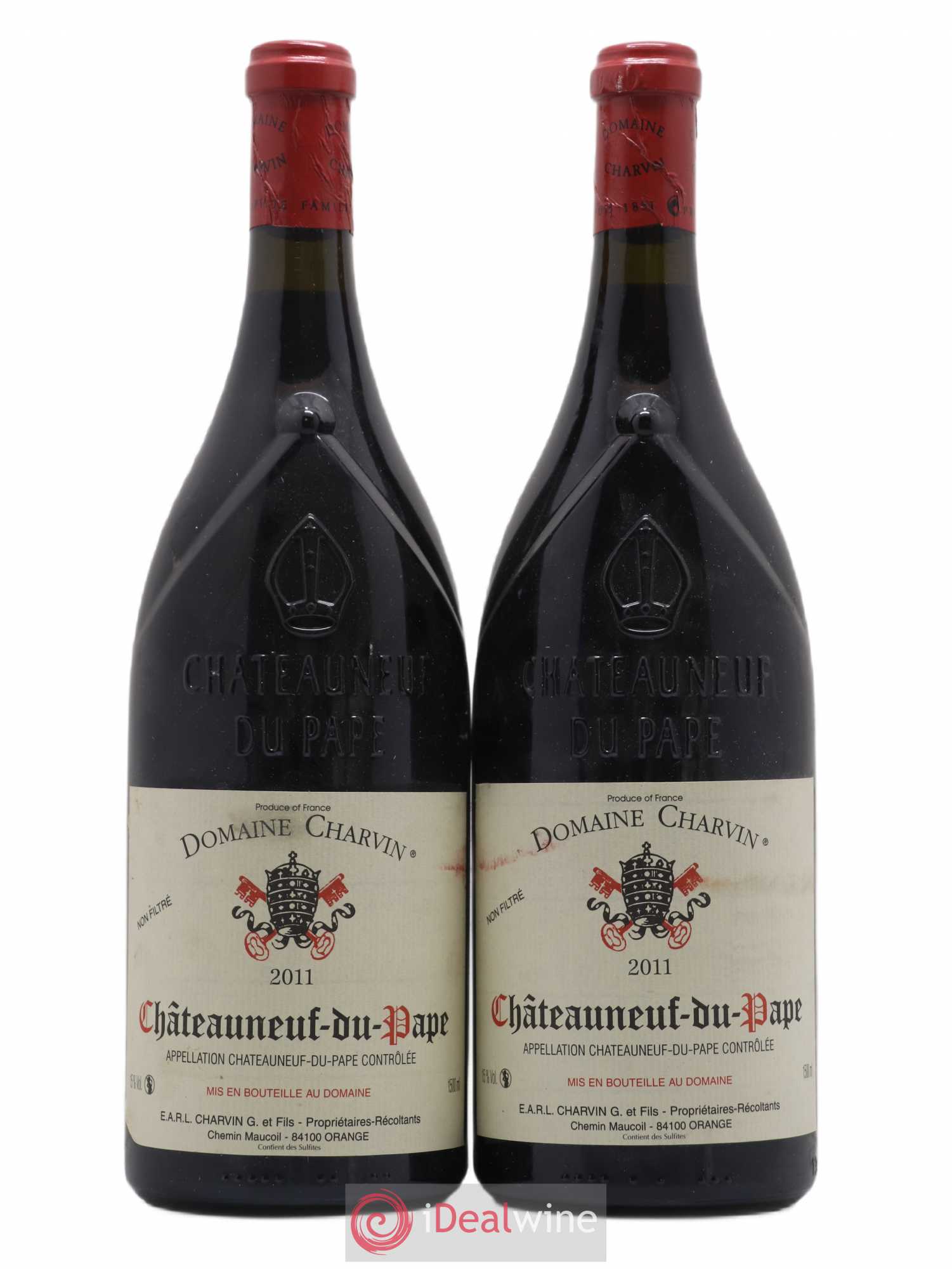 Châteauneuf-du-Pape Charvin (Domaine) 2011 - Lot de 2 magnums - 0