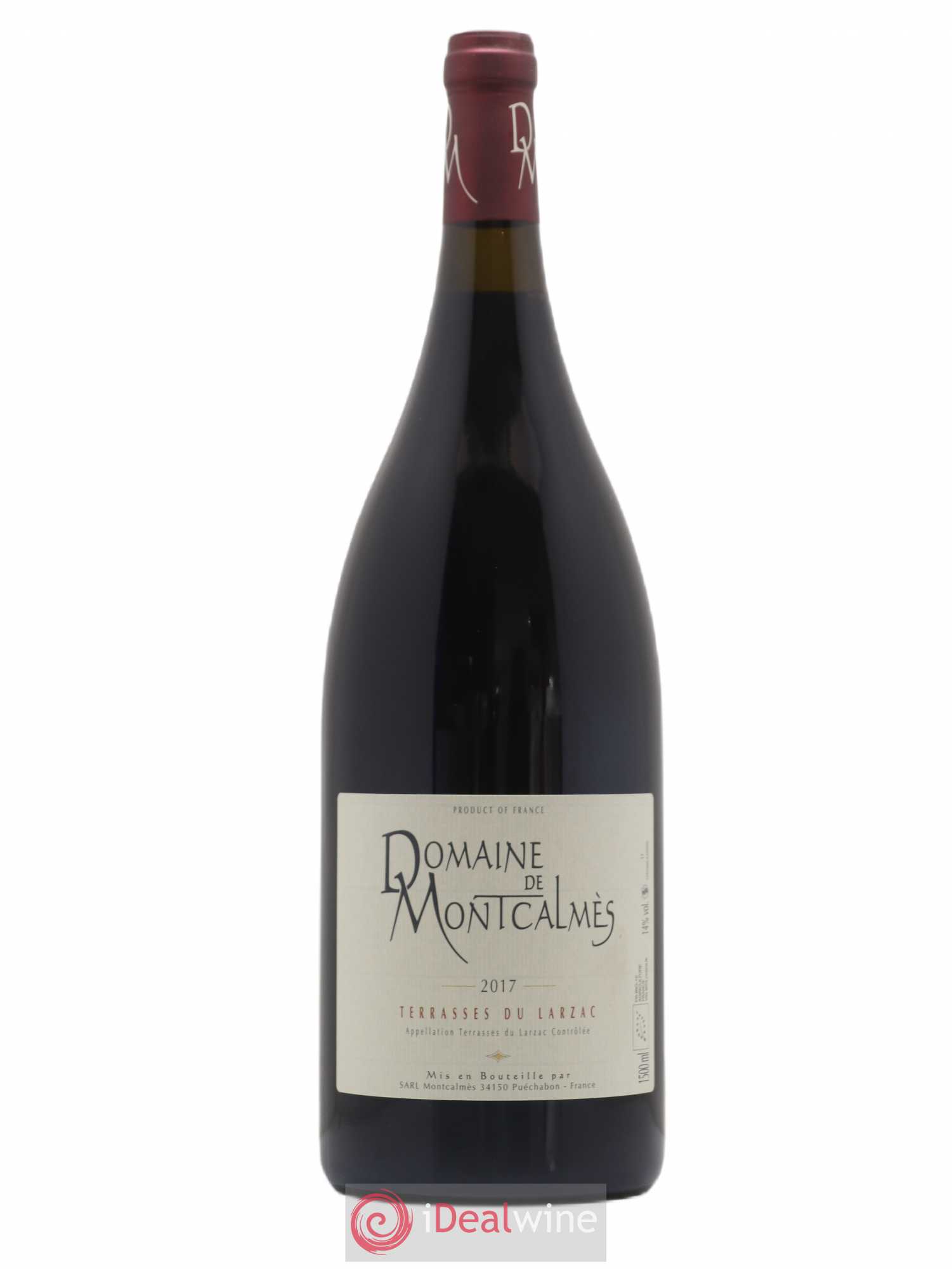Terrasses du Larzac Domaine de Montcalmès Frédéric Pourtalié 2017 - Lot de 1 magnum - 0