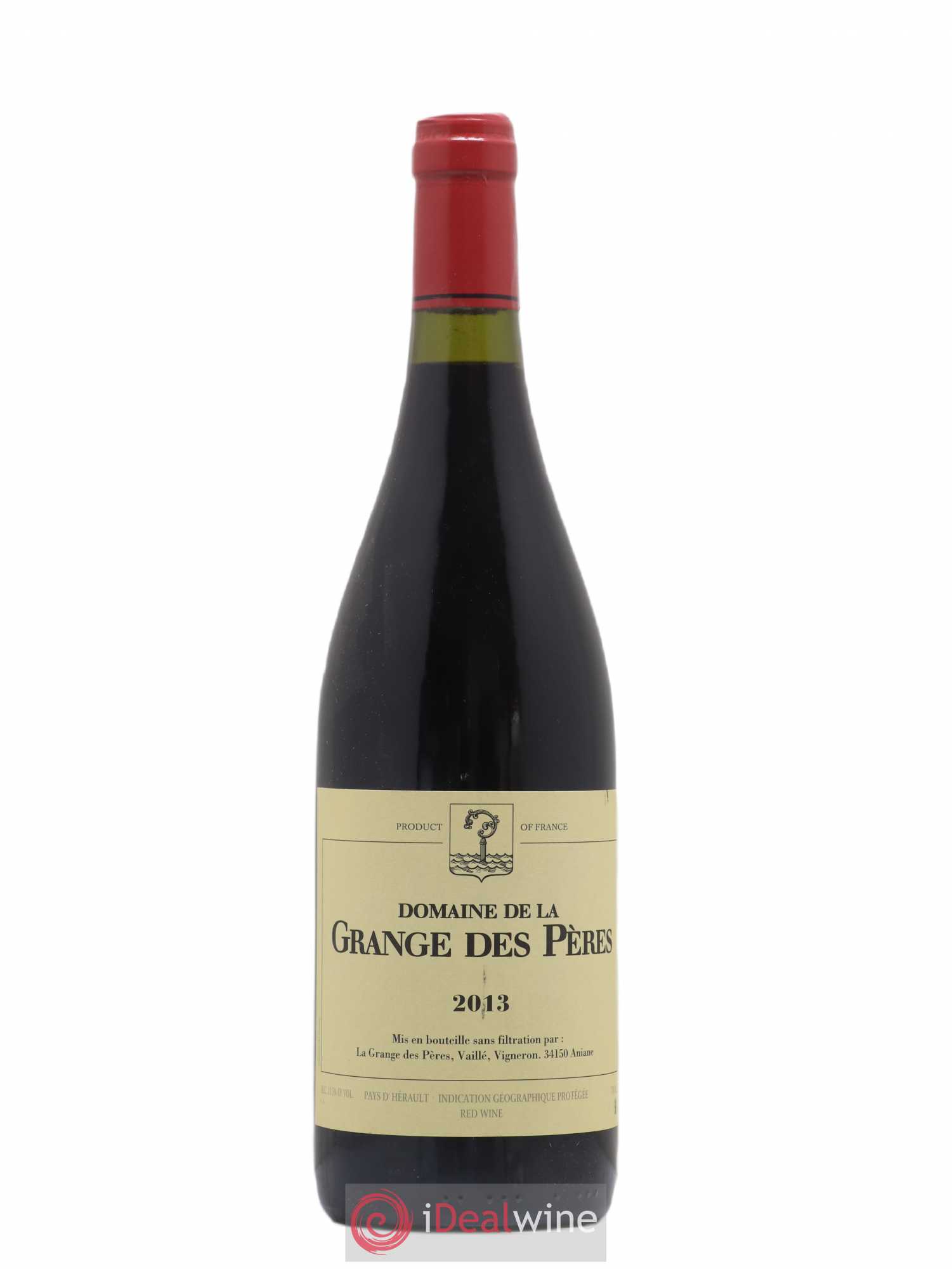 Pays d'Hérault Grange des Pères Laurent Vaillé 2013 - Lot de 1 bouteille - 0