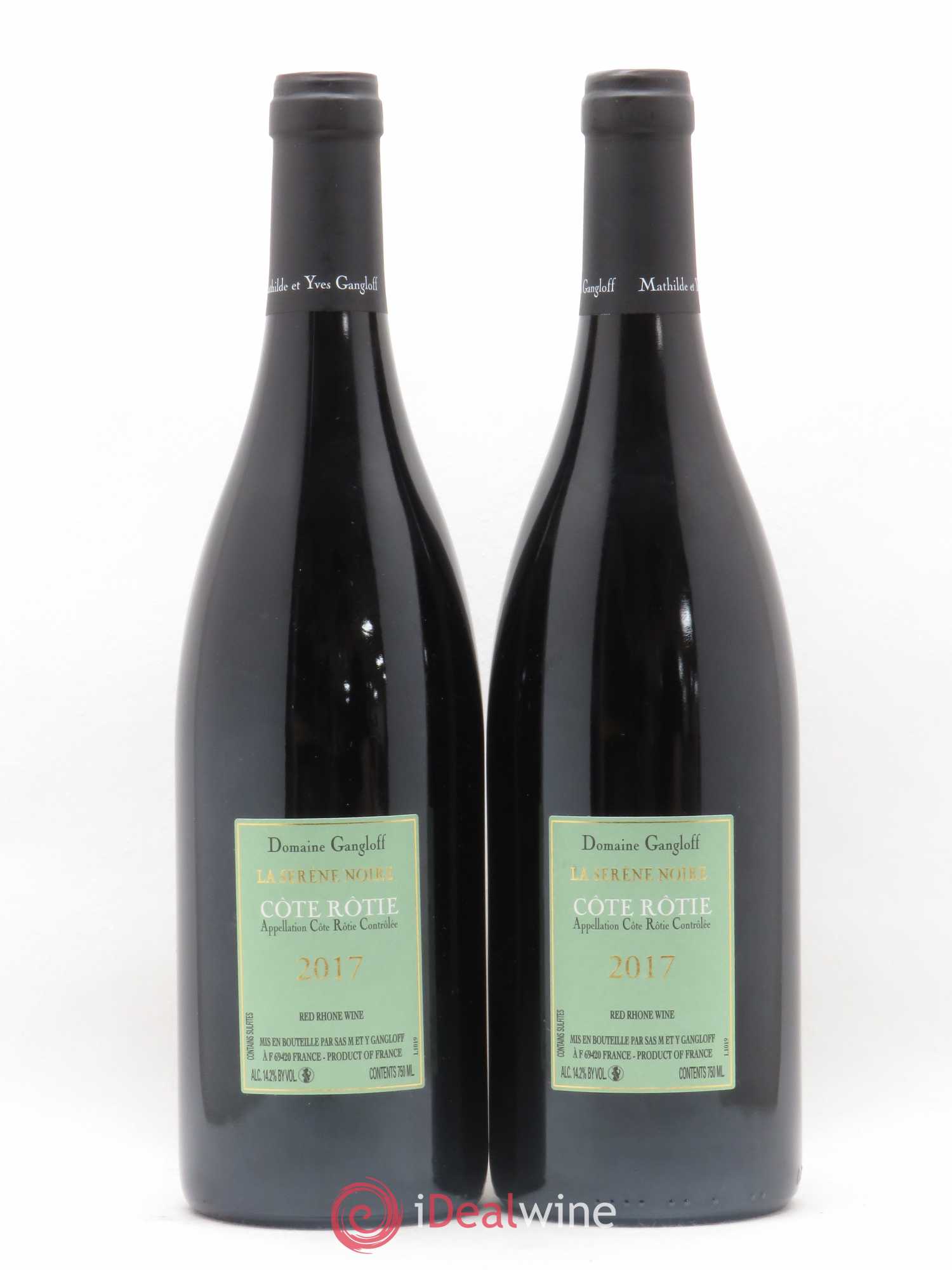 Côte-Rôtie La Sereine Noire Gangloff (Domaine) 2017 - Lot de 2 bouteilles - 1