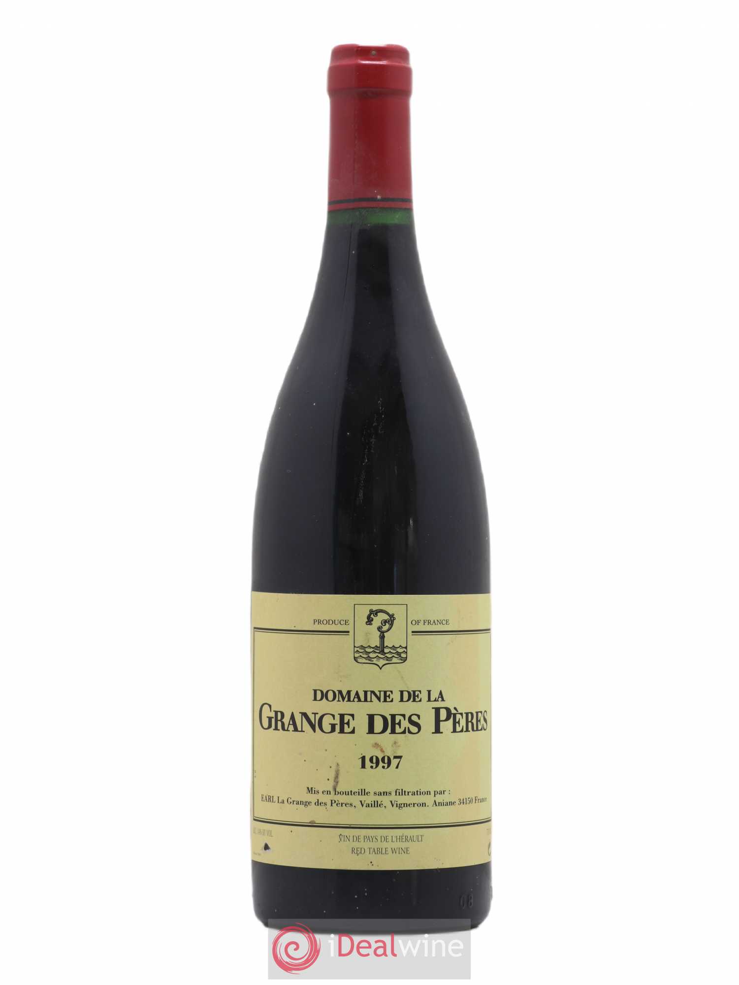 Pays d'Hérault Grange des Pères Laurent Vaillé 1997 - Lot de 1 bouteille - 0