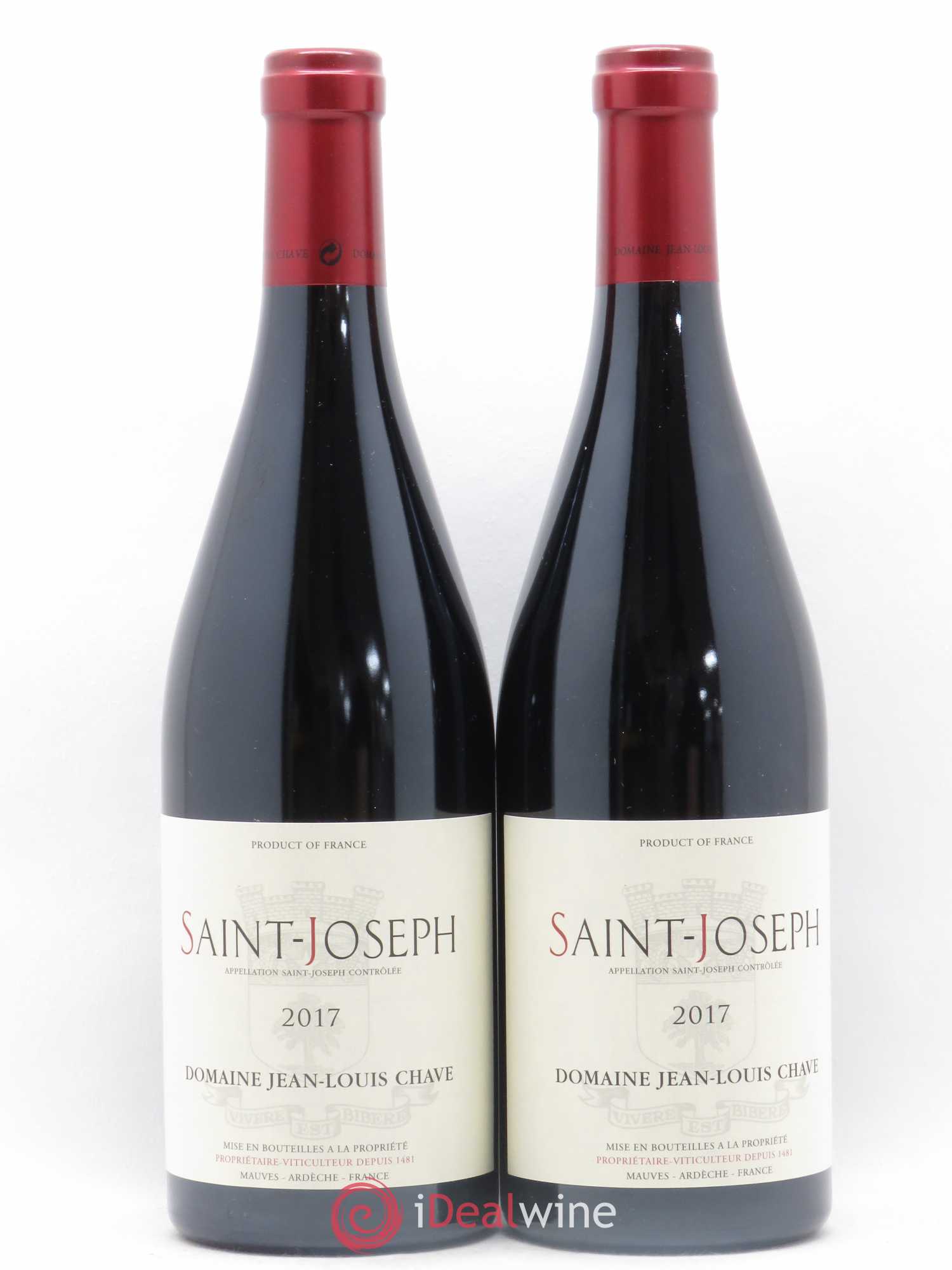 Saint-Joseph Jean-Louis Chave 2017 - Lot de 2 bouteilles - 0