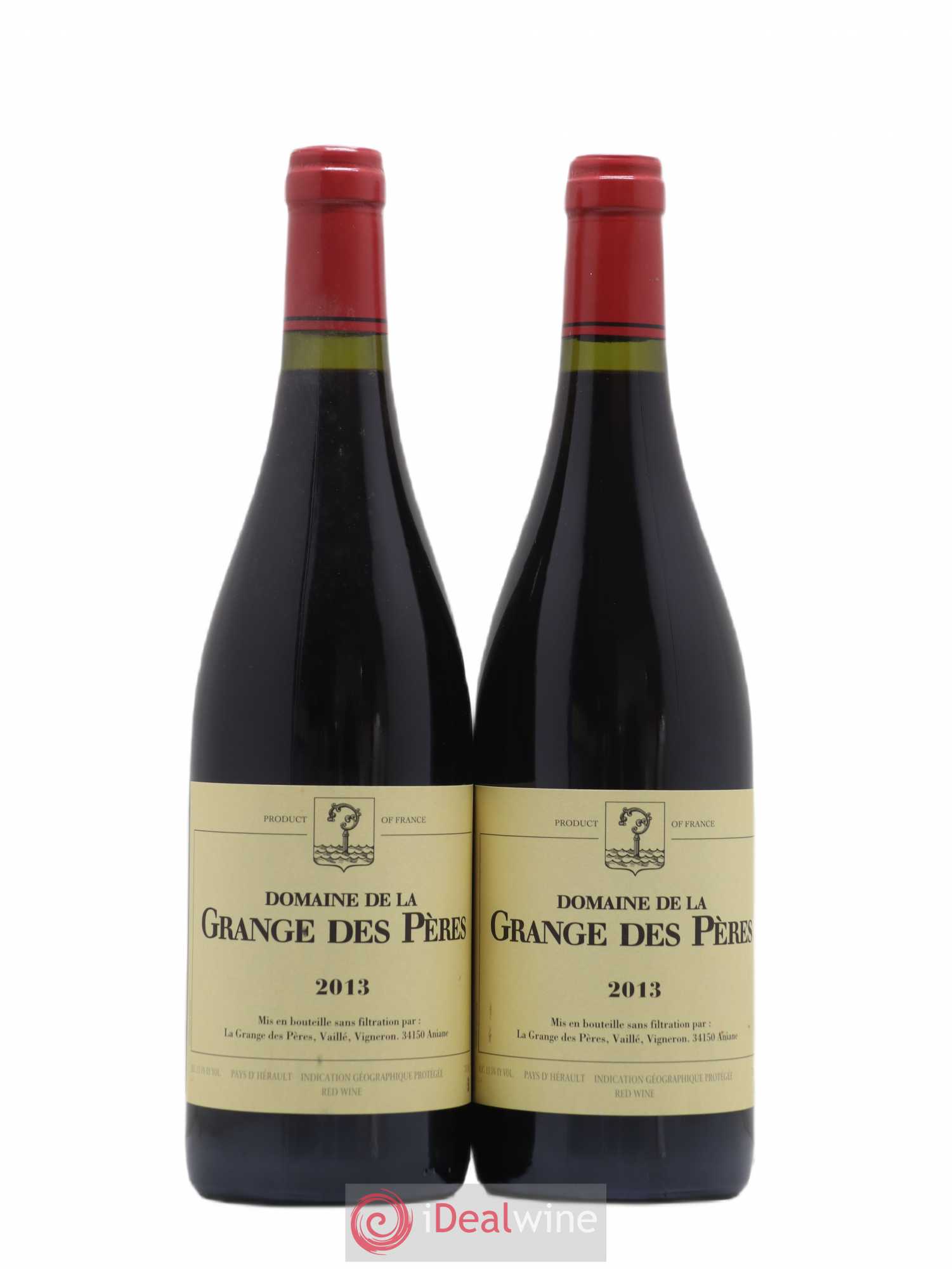 Pays d'Hérault Grange des Pères Laurent Vaillé 2013 - Lot de 2 bouteilles - 0