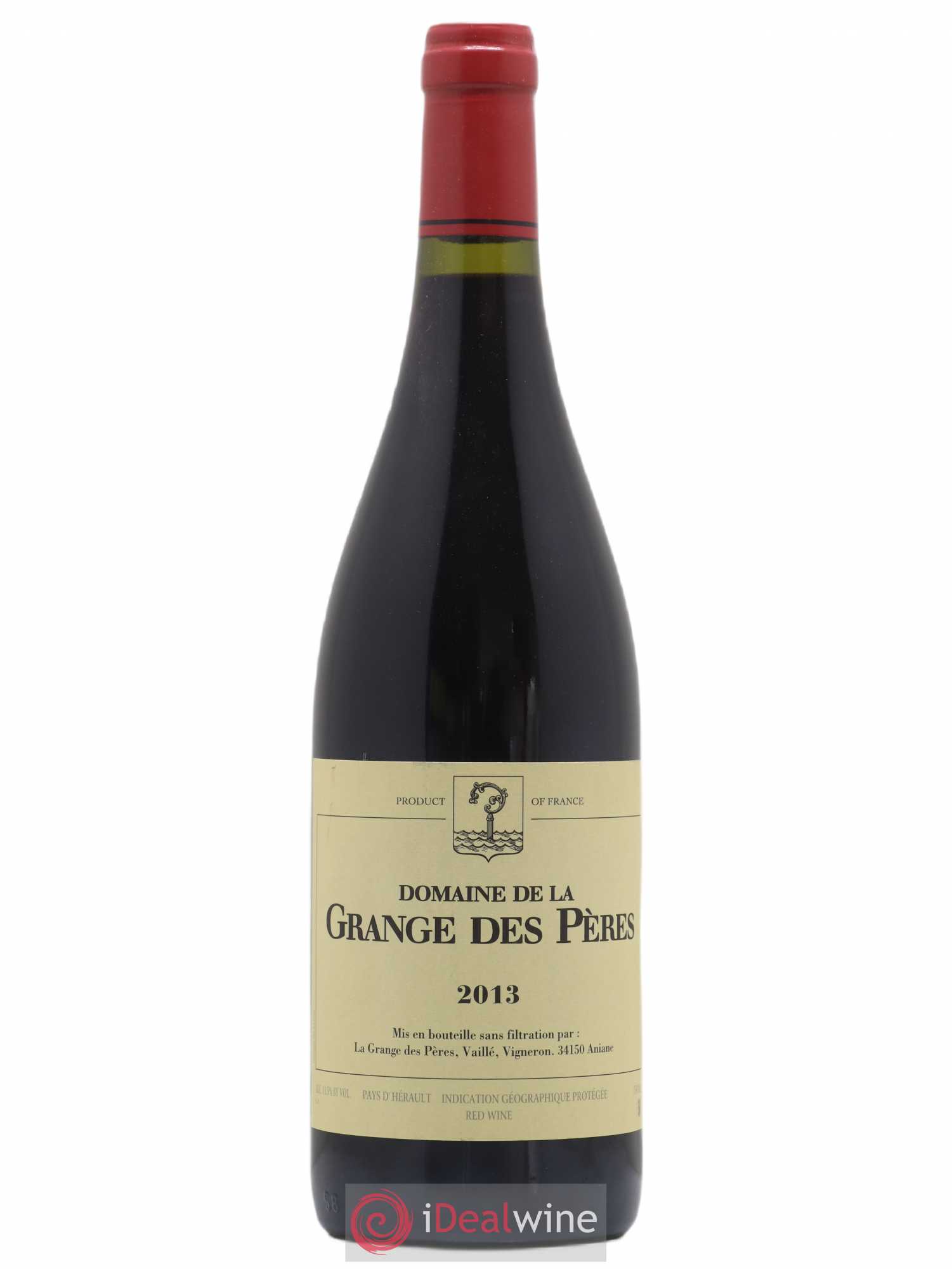 Pays d'Hérault Grange des Pères Laurent Vaillé 2013 - Lot de 1 bouteille - 0