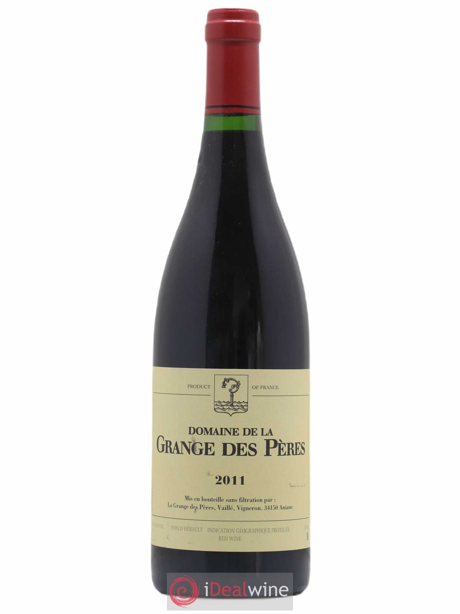 Pays d'Hérault Grange des Pères Laurent Vaillé 2011 - Lot of 1 bottle - 0