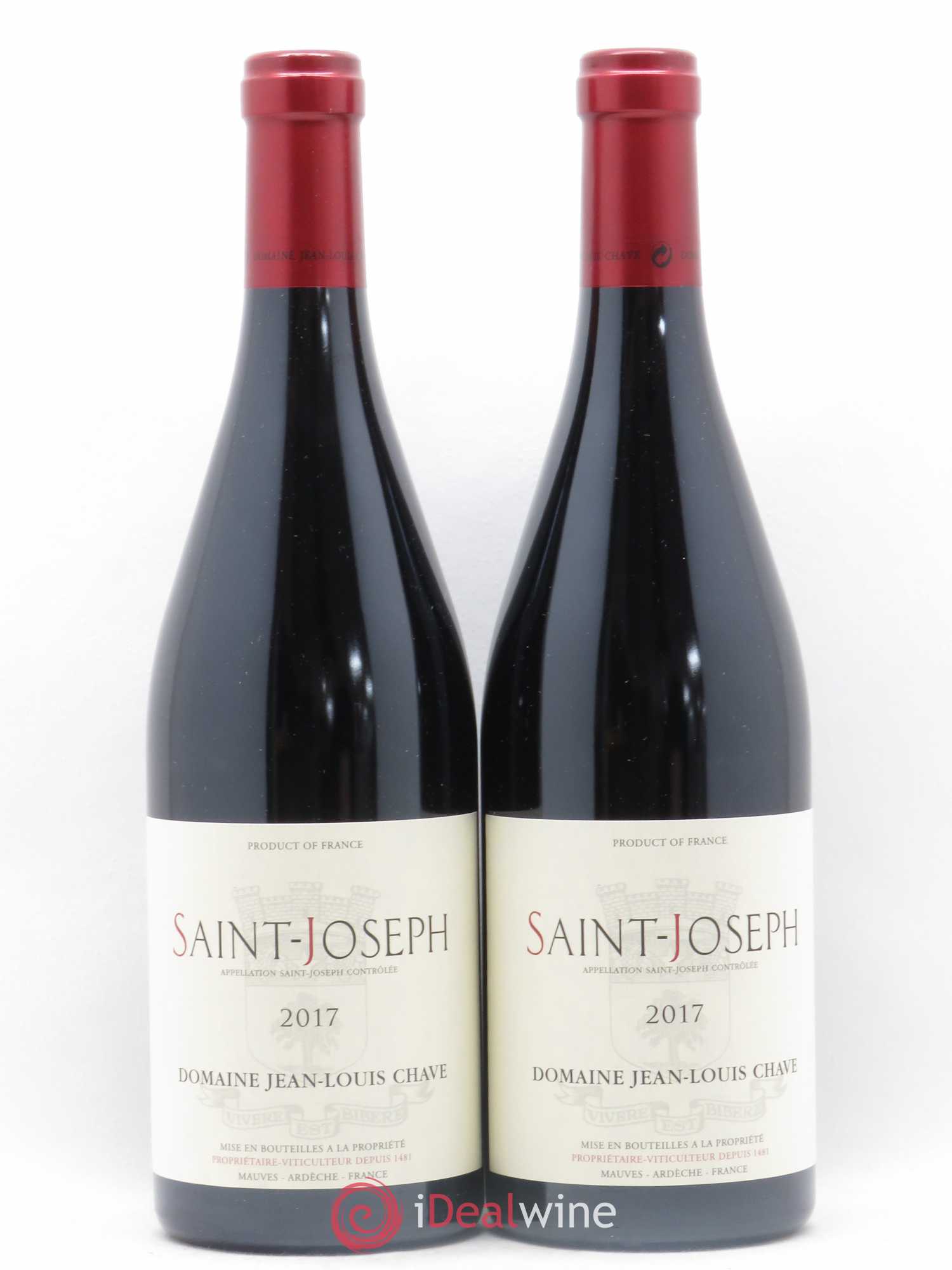 Saint-Joseph Jean-Louis Chave 2017 - Lot de 2 bouteilles - 0